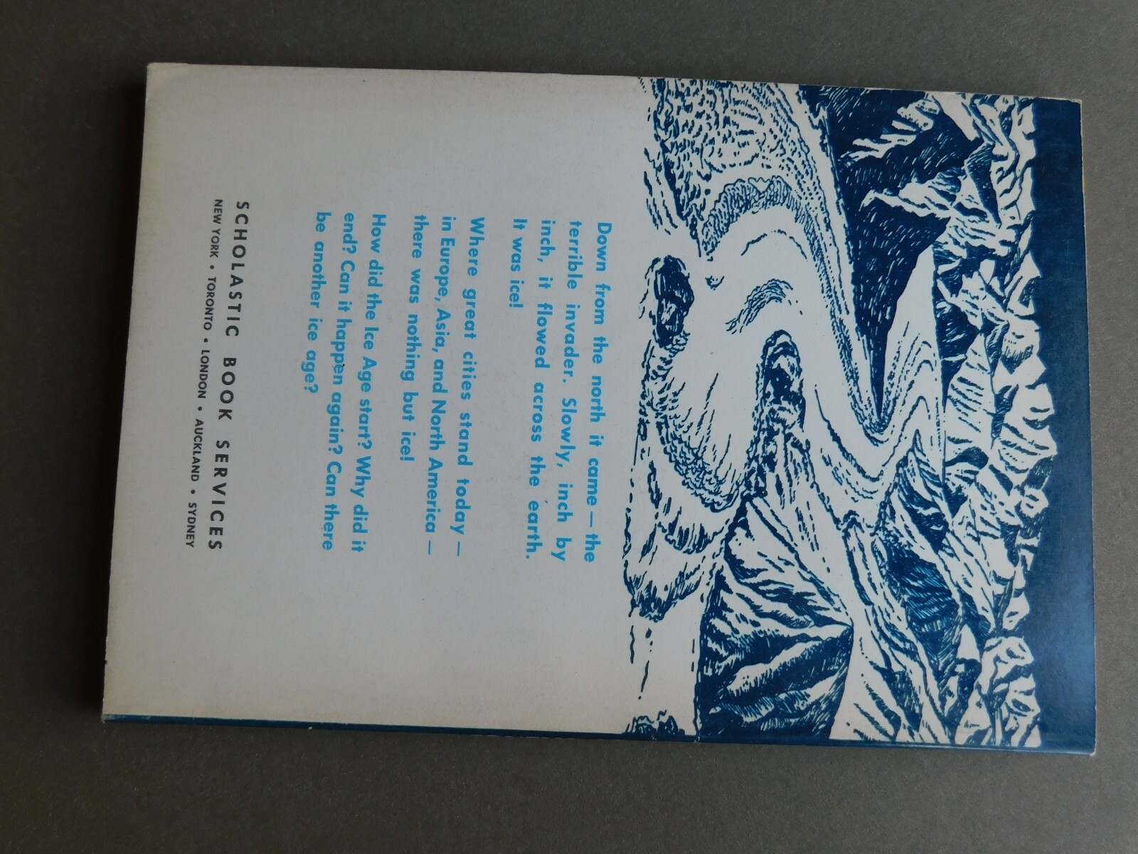 The Story of the Ice Age – Rose Wyler, Gerald Ames – 1969 Scholastic TX 998