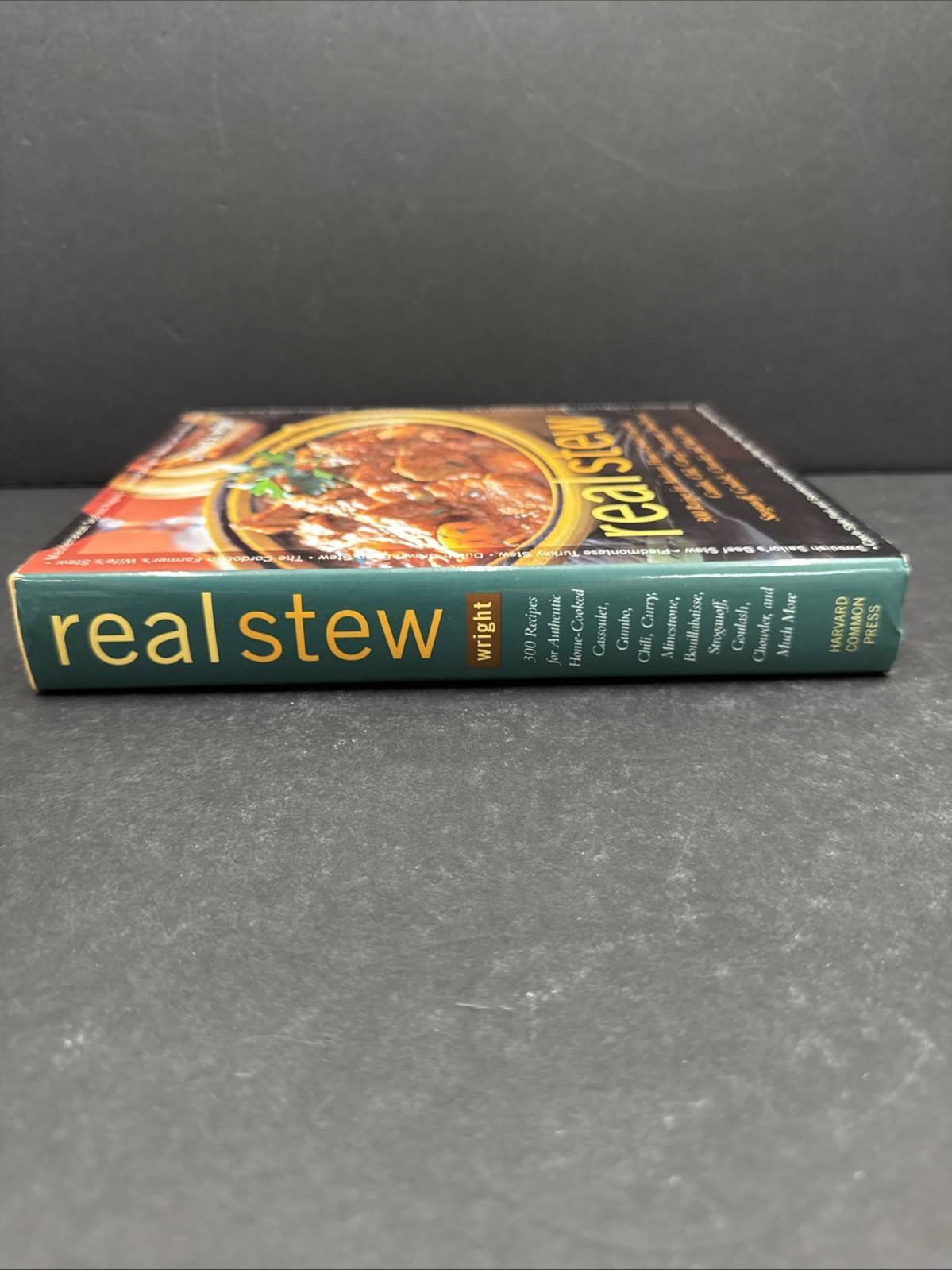 Real Stew Authentic Home-Cooked by Clifford Wright (2002 Hardcover Cookbook)