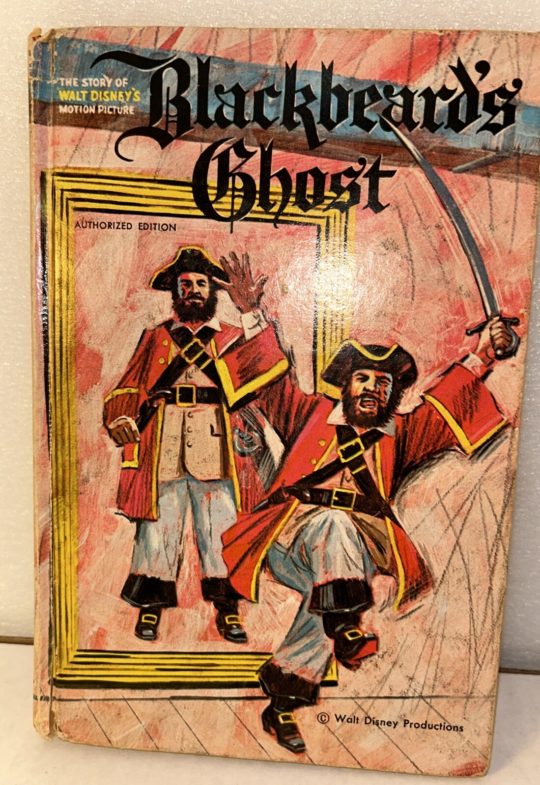 Walt Disneys Blackbeard&rsquo;s Ghost 1968 Whitman Publishing 1575