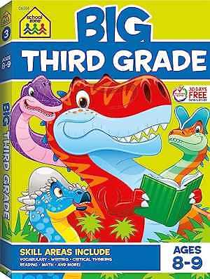 School Zone – Big Third Grade – Paperback, by School Zone Joan – Acceptable w