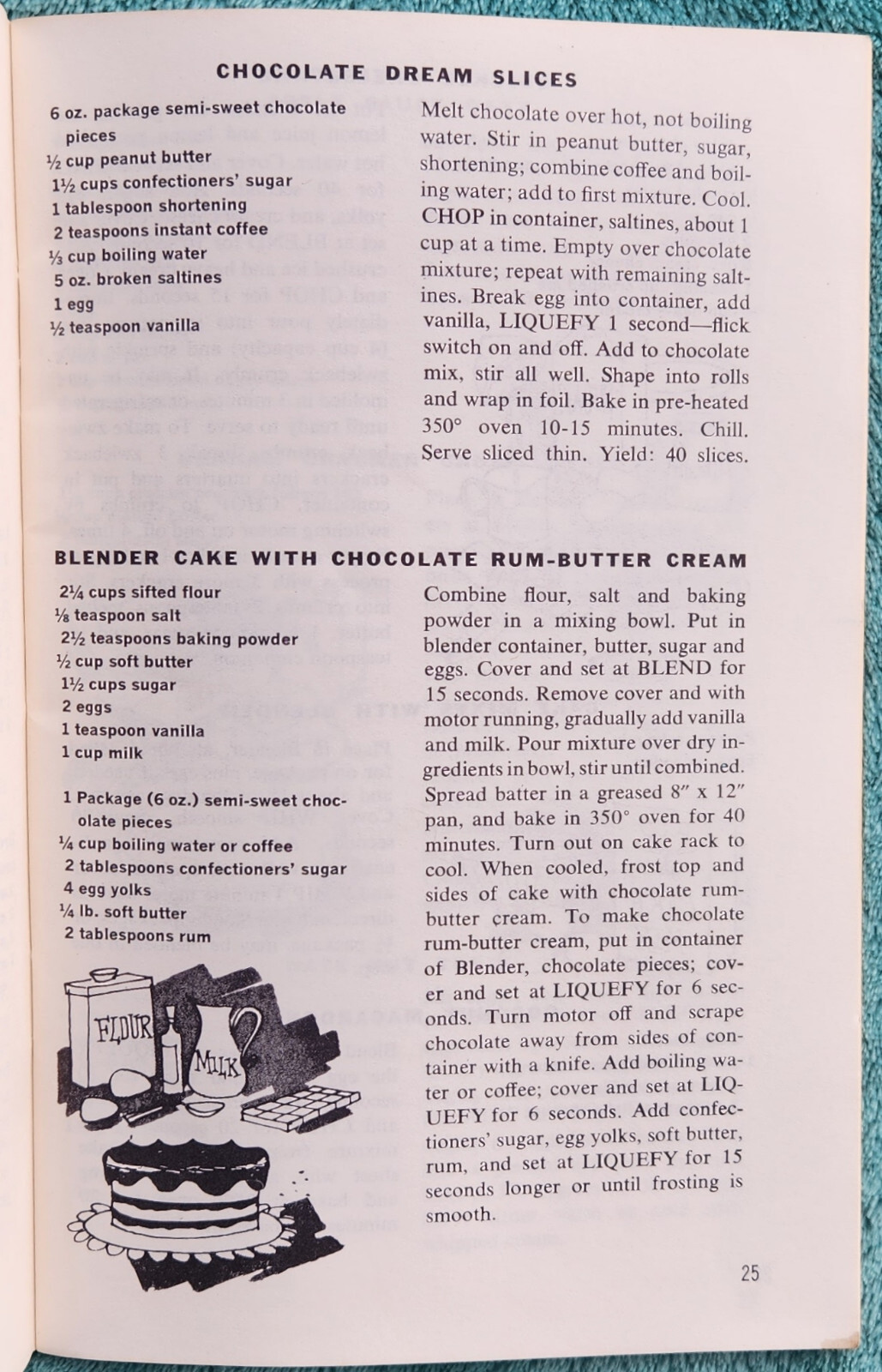Grants Blender Cook Book 1969 Printing 84 Pages – Great Recipes From The 1960&rsquo;s