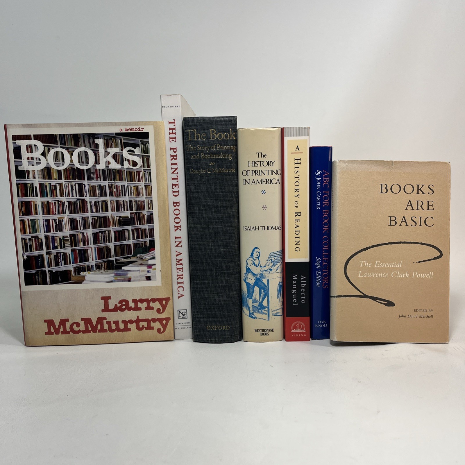 Bulk LOT of 7 Rare Books Book Collecting Libraries Printing History about Books