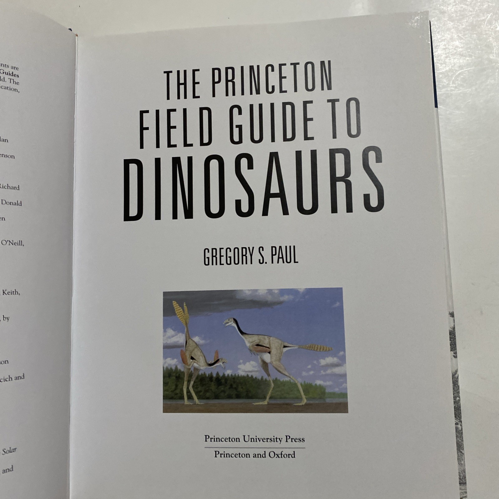 Princeton Field Guide to Dinosaurs Gregory S Paul 2010 1st Printing HC DJ