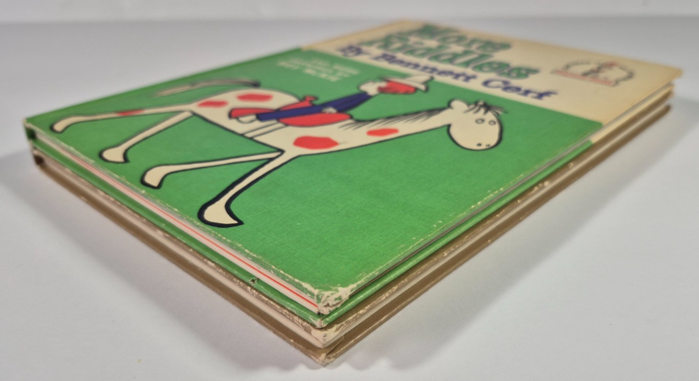 Lot of 2 Bennett Cerf&rsquo;s 1960 Book Of RIDDLES Drawing by Roy McKie By Dr. Suess