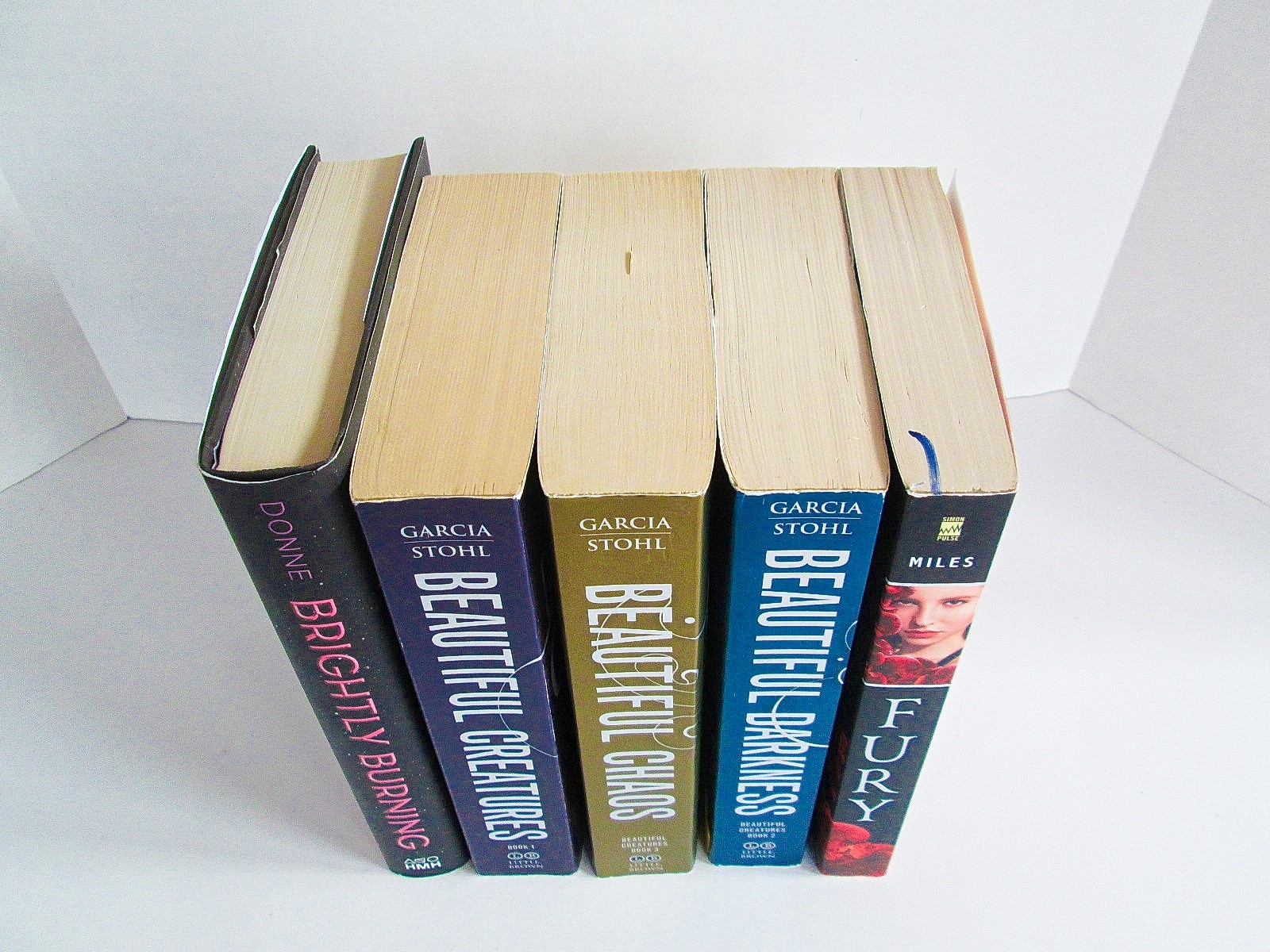 Lot of 5 Young Adult Romantasy Paranormal Sci-Fi Mix Genre Novels