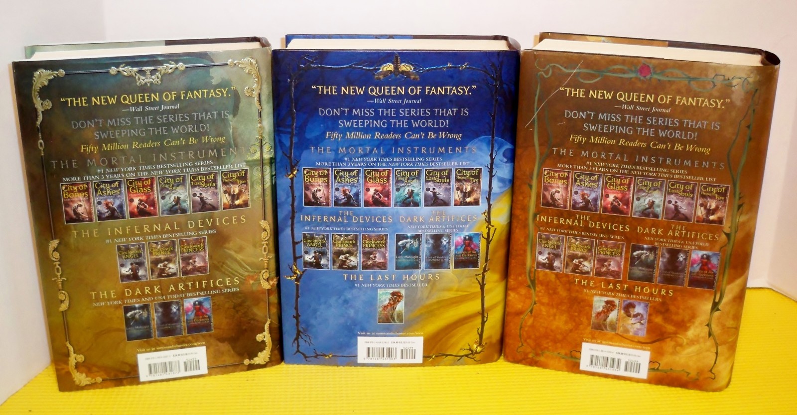3 Cassandra Clare LAST HOURS ALL 3 Collector&rsquo;s 1st Editions /1st Prints CHAIN of