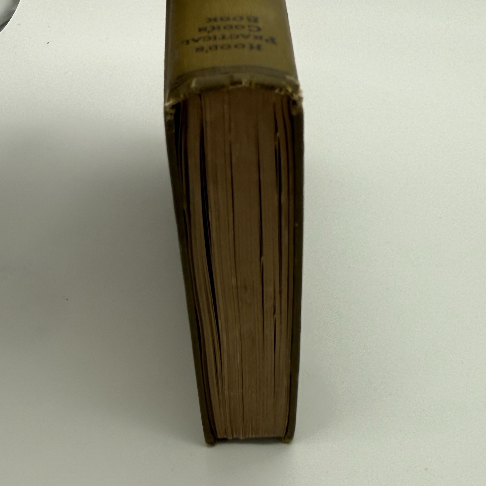 Antique Hood&rsquo;s Practical Cook&rsquo;s Book Lowell Massachusetts 1897 6th Printing HC