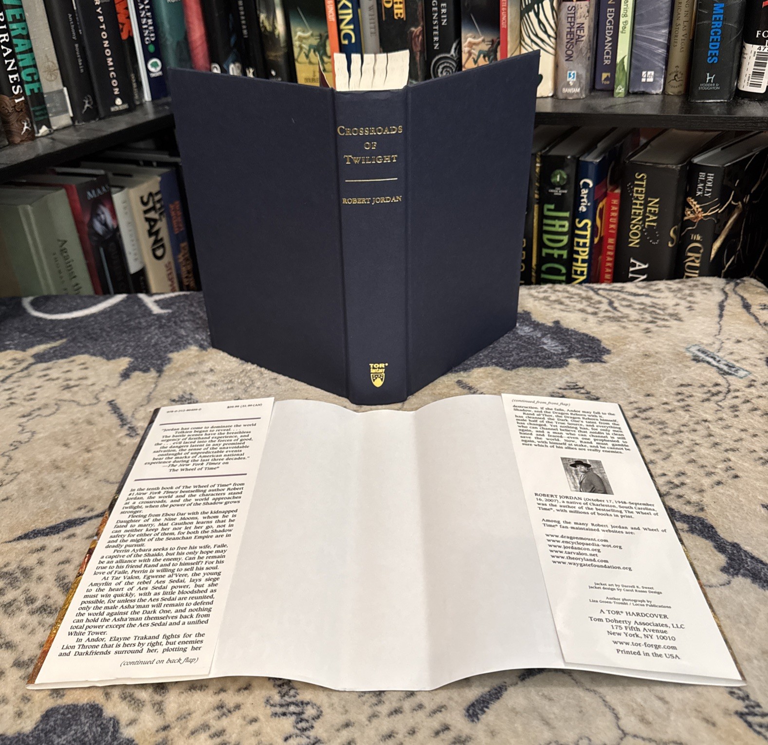 Crossroads of Twilight – Robert Jordan (Hardcover) Later Print, VG+, Wheel Time