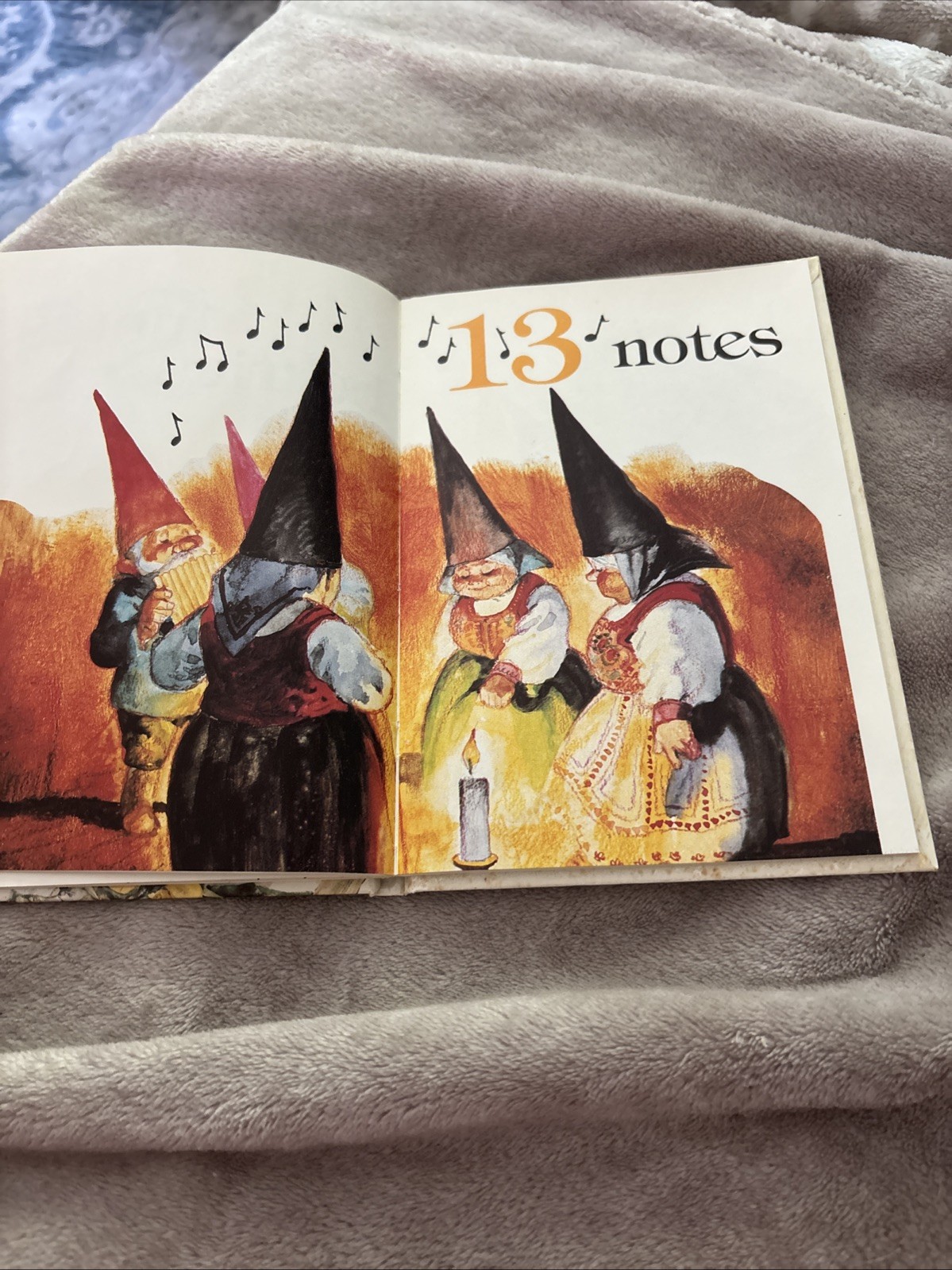 A Gnome Counting Book~By Will Huygen Illustrator Rien Poortvliet Harry Abrams VG