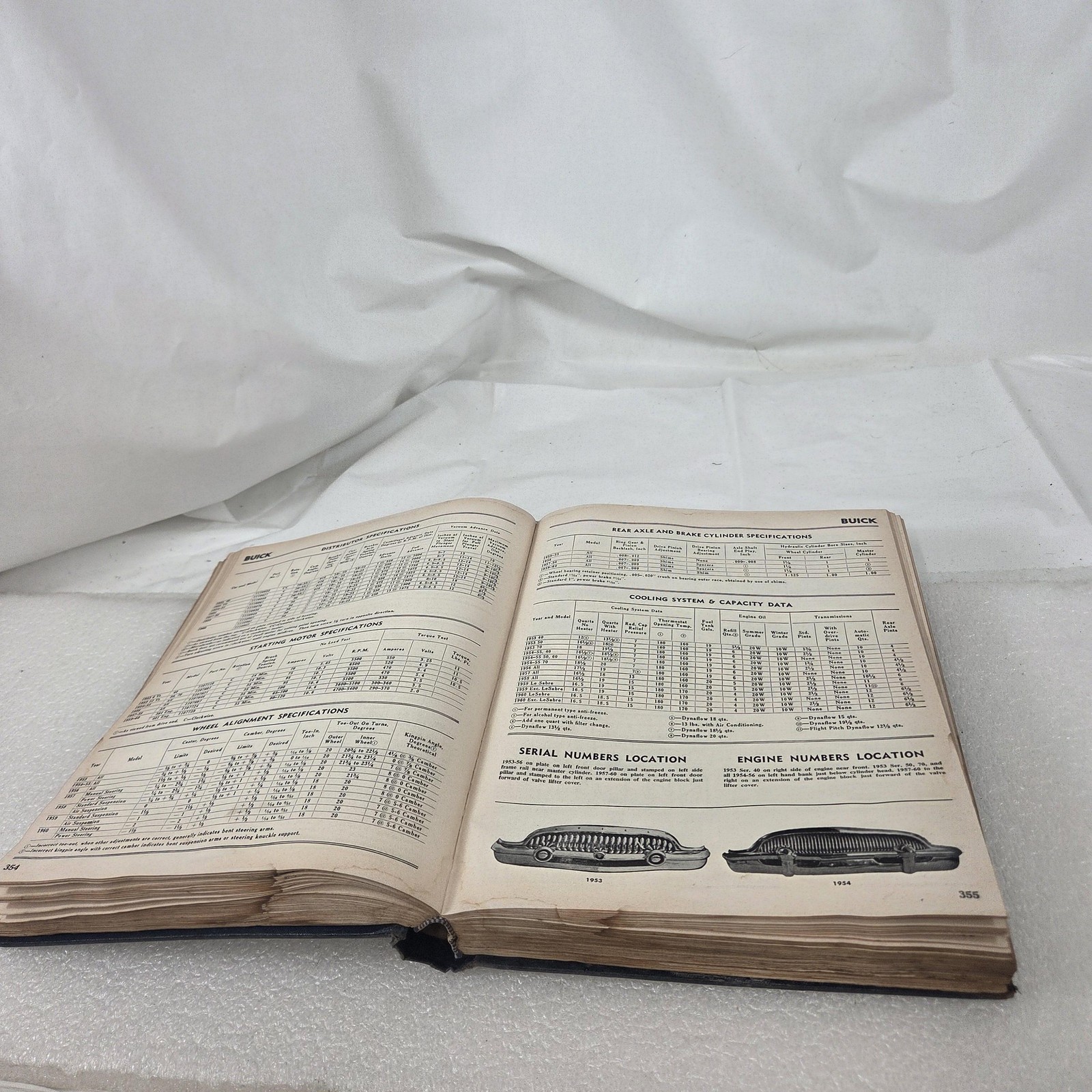Vintage 1960 Motor&rsquo;s Auto Repair Manual 23rd Edition Hardcover Car Repair Guide