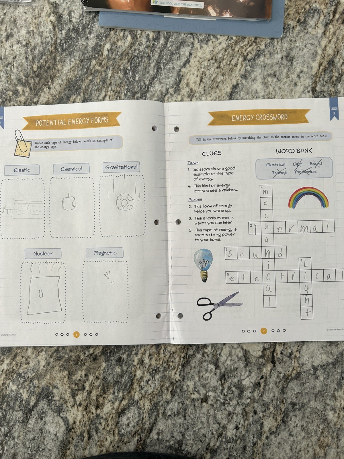 The Good and the Beautiful Science Wonders of Energy 3-6