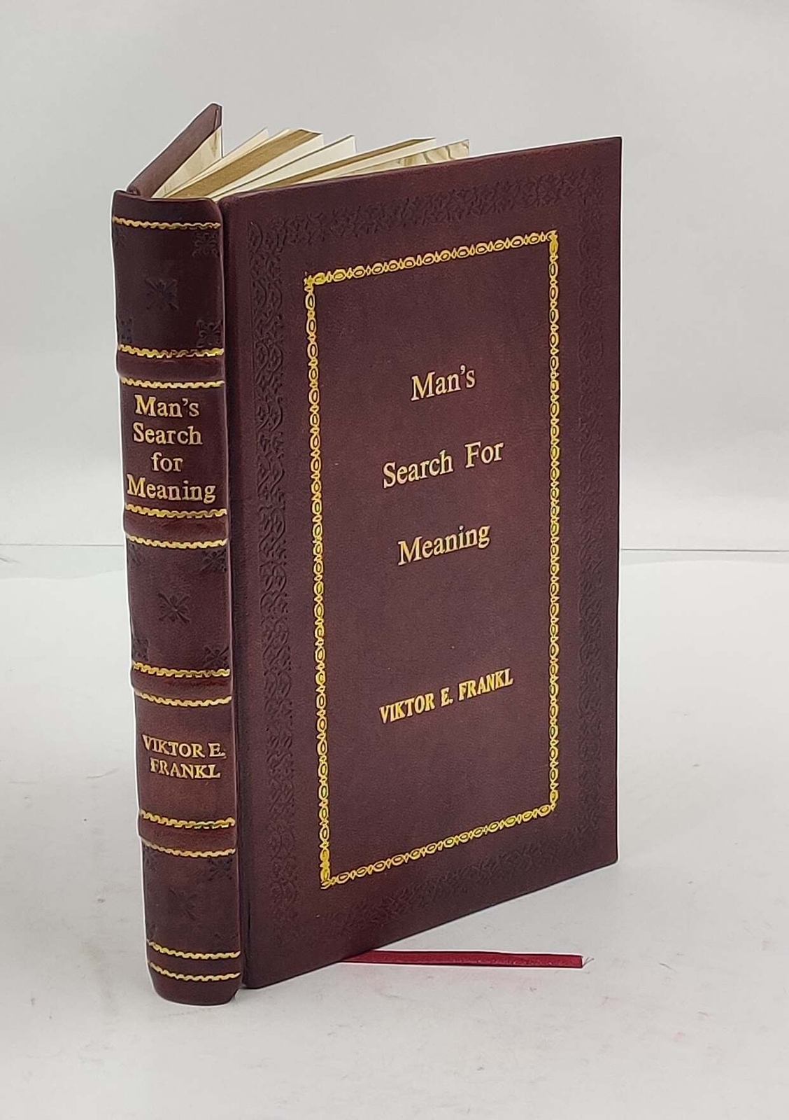 Man&rsquo;S Search For Meaning [Premium Leather Bound]