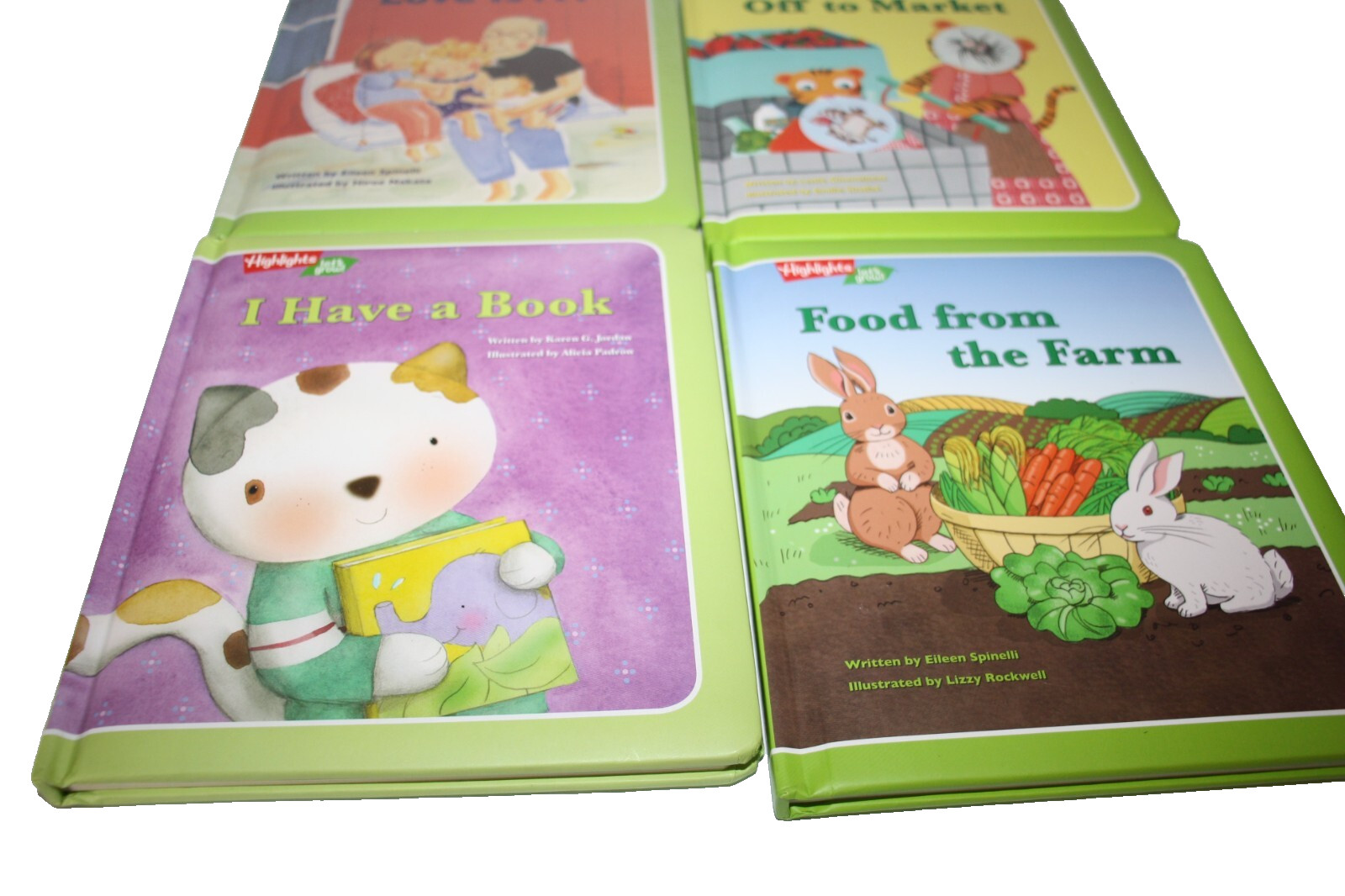 Highlights Let&rsquo;s Grow Childrens Books Lot Of 4 Soft Cover Board Books Learning
