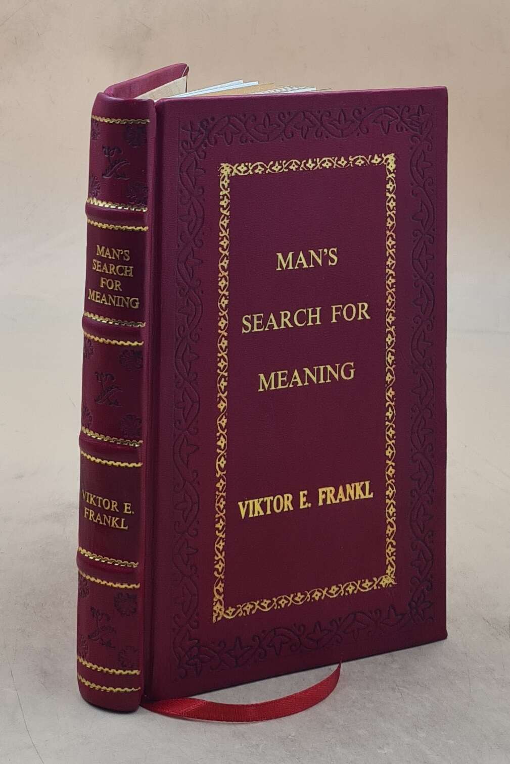 Man&rsquo;S Search For Meaning [Premium Leather Bound]
