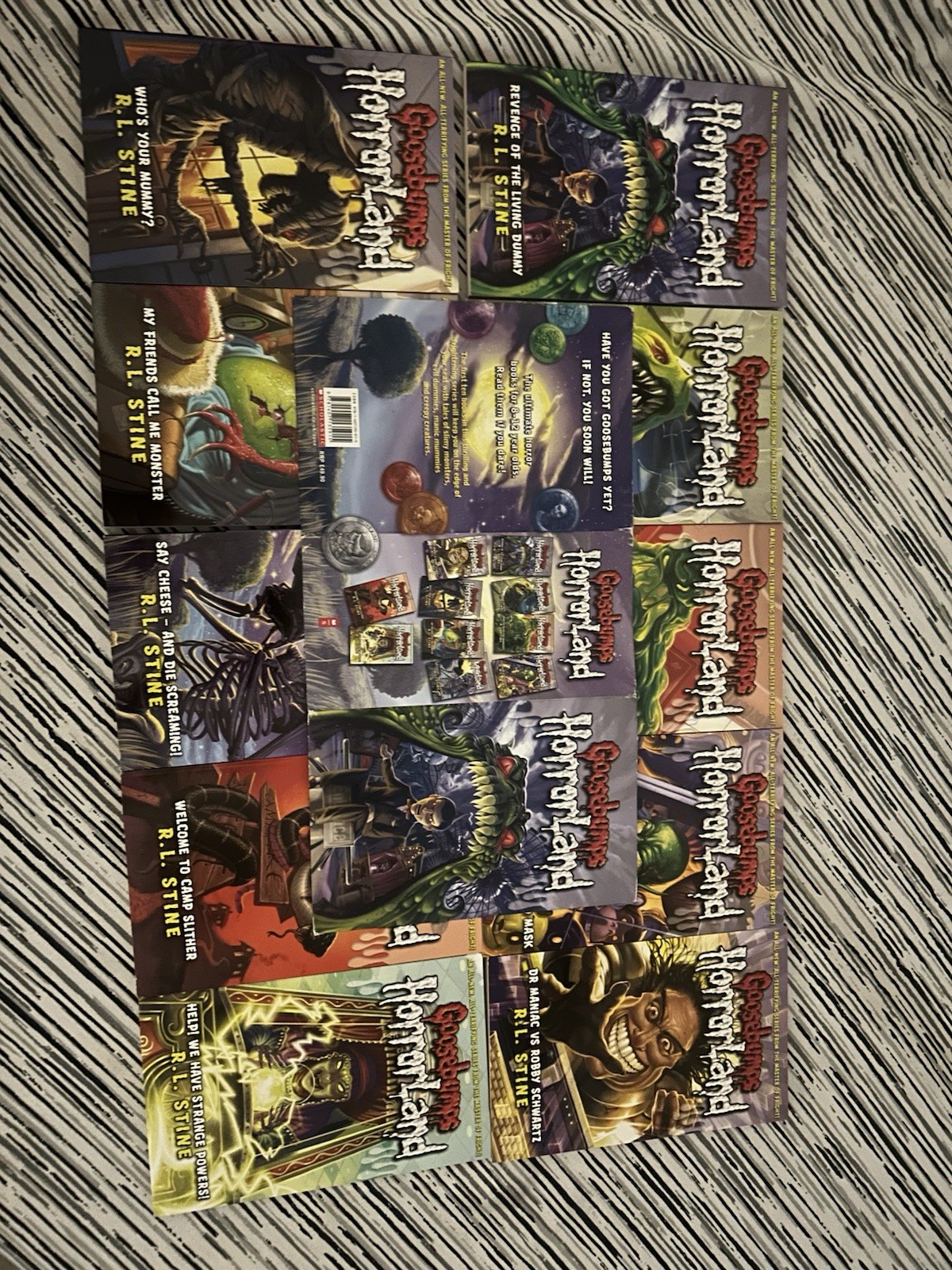 Goosebumps HorrorLand by R.L. Stine Paperback – 10pc Full set – Collector&rsquo; item