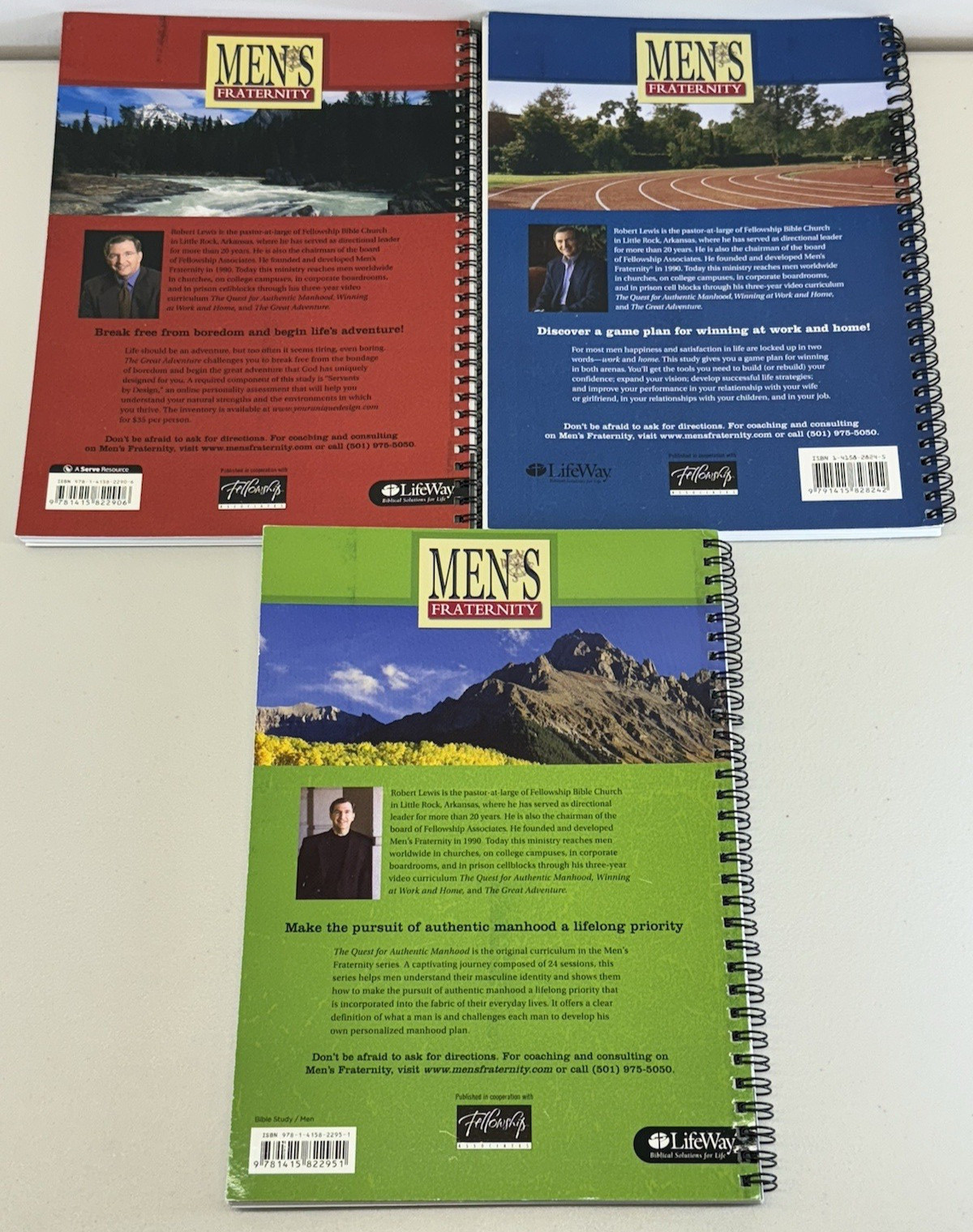 Men&rsquo;s Fraternity Series Lifeway Manhood Winning at Work Home Set 9781415828243