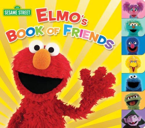 Elmo&rsquo;s Book of Friends (Sesame Street) (Sesame Street (Random House)) – GOOD