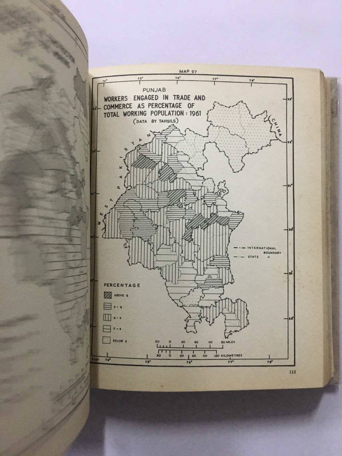 Anand, R.L : Punjab Census Atlas 1961. 275 Maps. Chandigarh, 1966. 356 pages