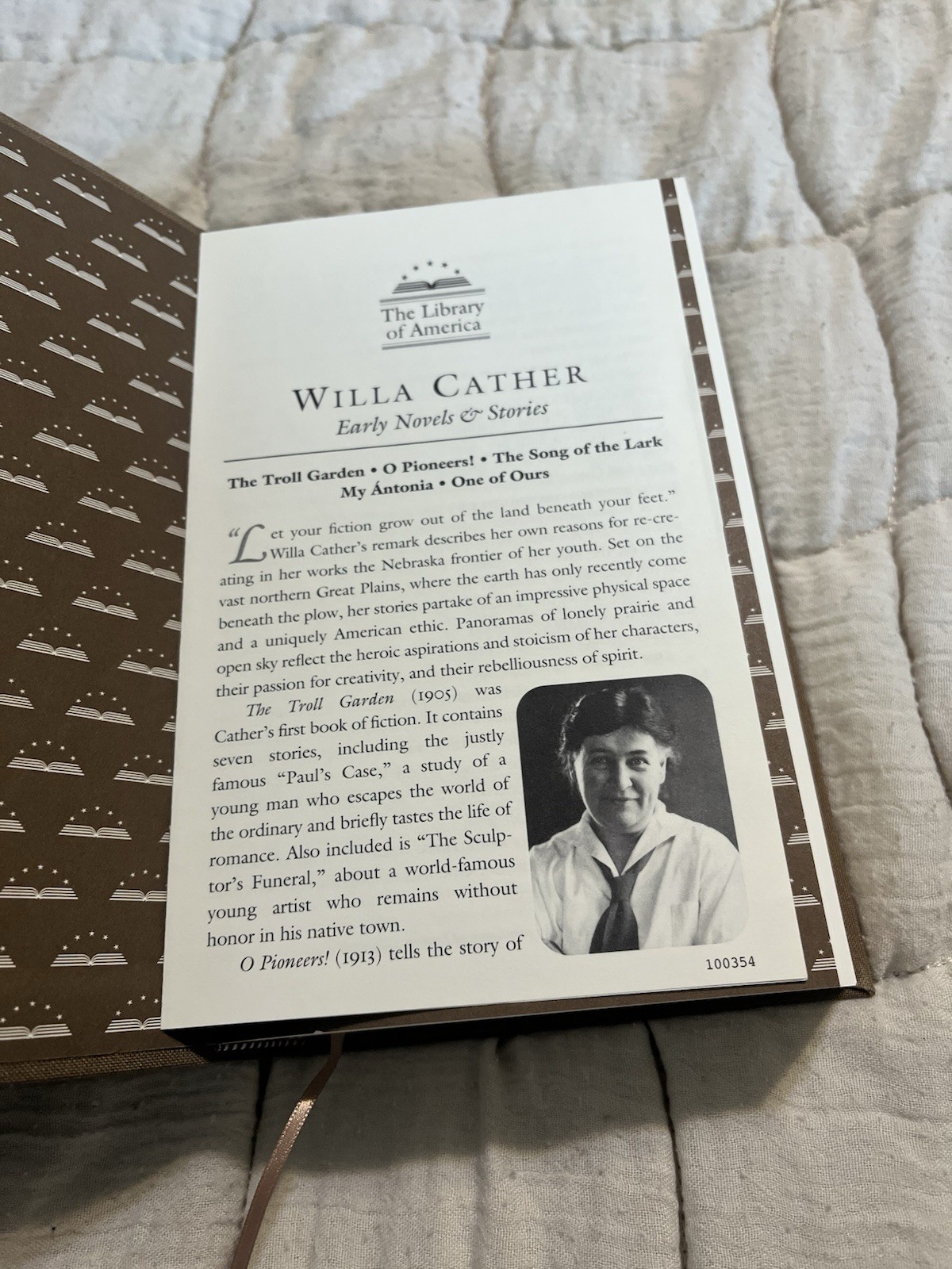 Willa Cather: the Complete Fiction and Other Writings : A Library of America…