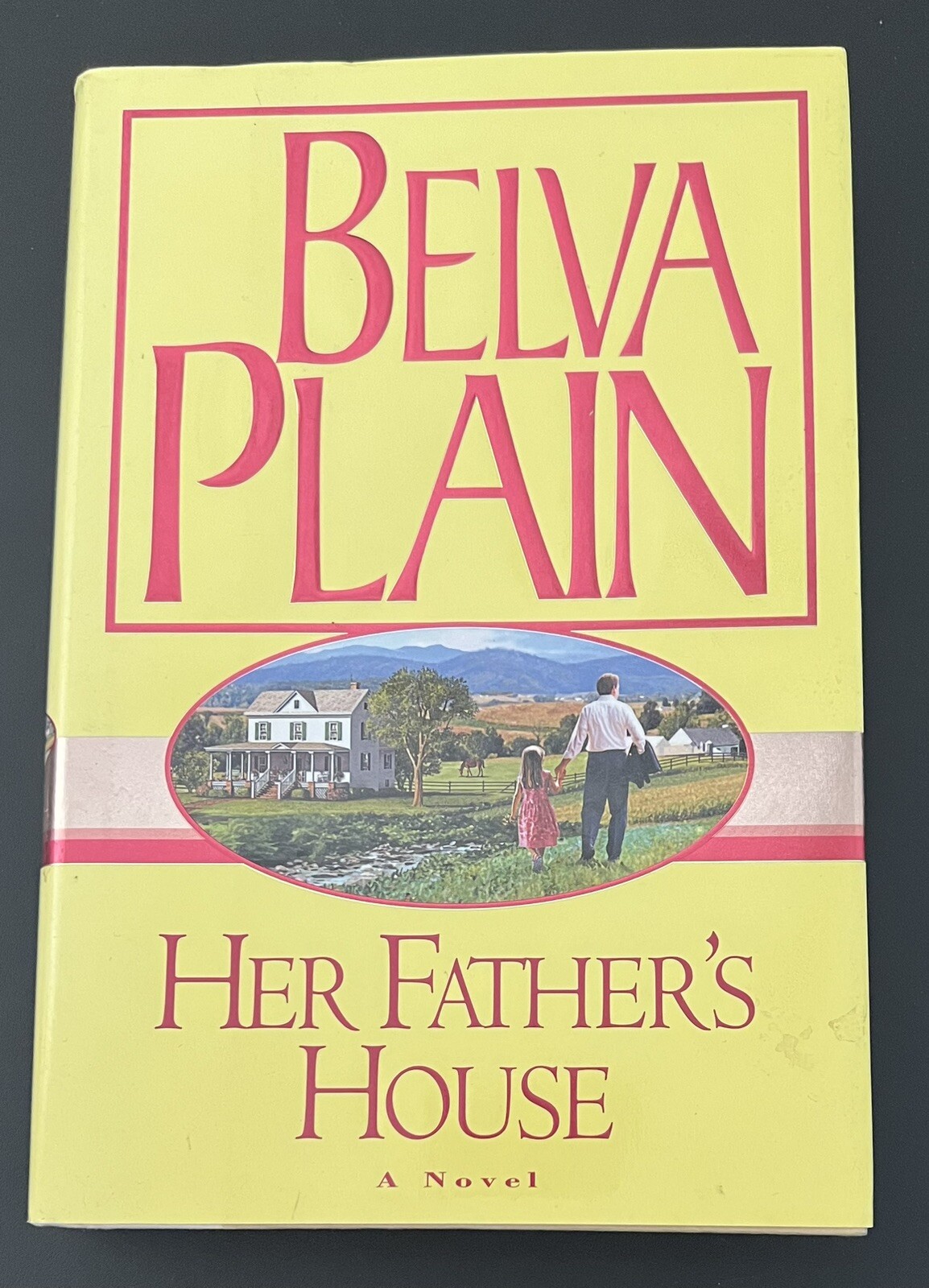 Her Father&rsquo;s House~Belva Plain~2002~Hardcover~Dust Jacket~342 pages
