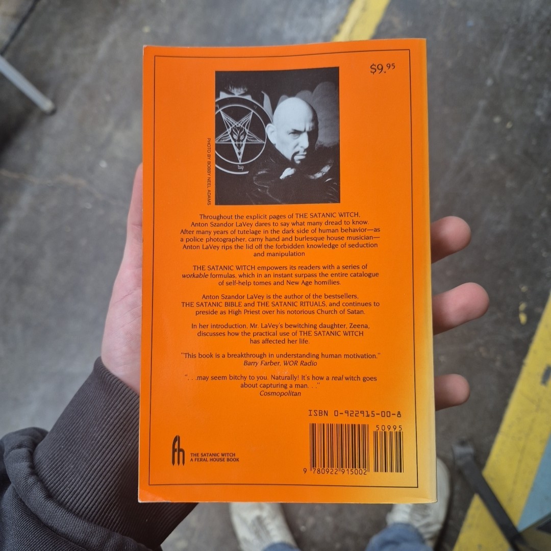 SATANIC WITCH By Anton Szandor Lavey