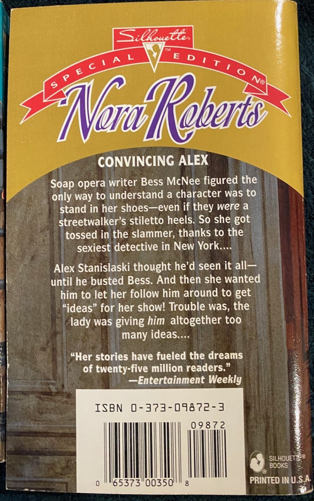 The Stanislaski&rsquo;s Series by Nora Roberts (Books 2, 4, 5, & 6) Paperback Good