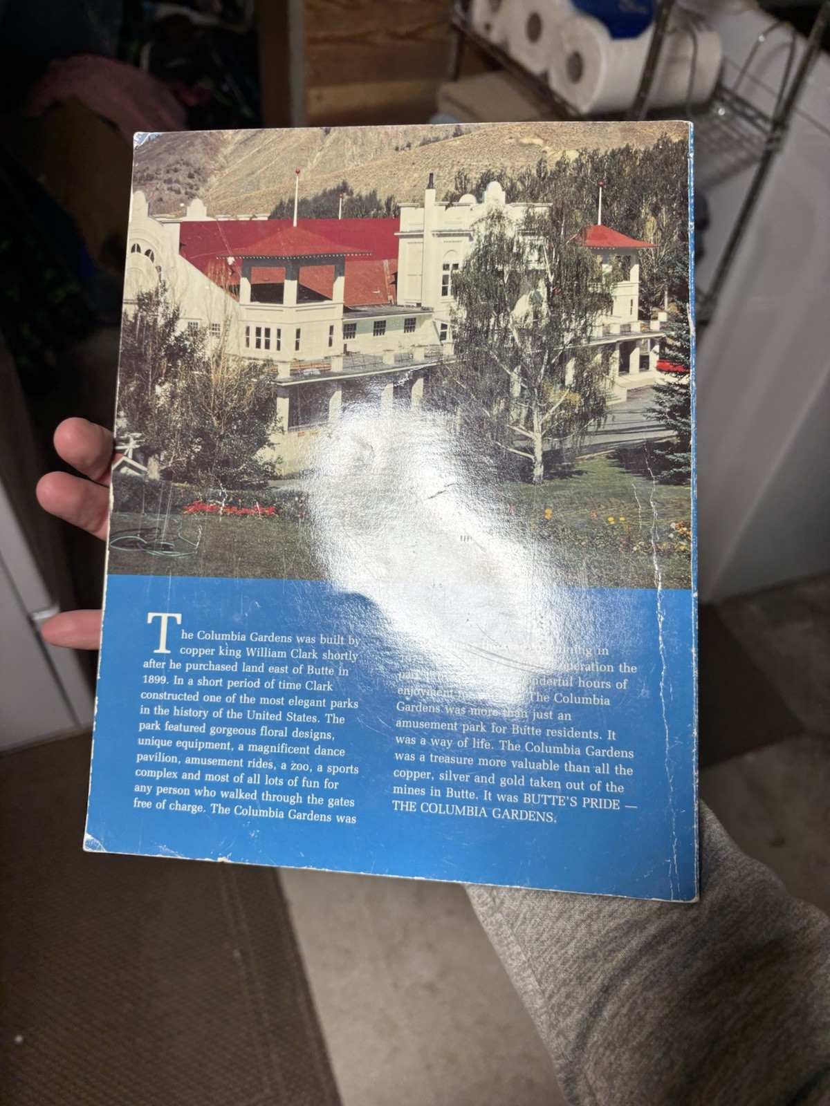 Butte&rsquo;s Pride – The Columbia Gardens by Pat Kearney Signed By Author