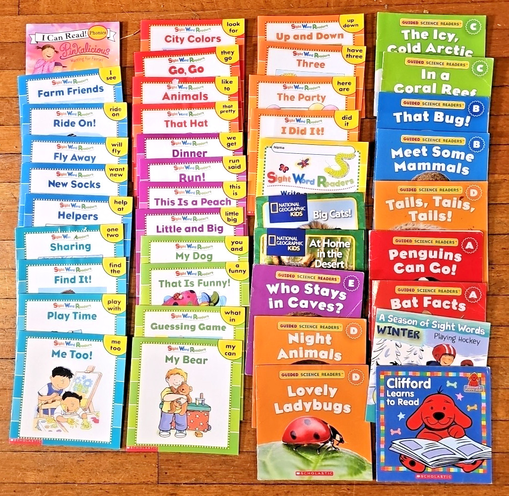 Lot 235 Readers Ready to Read Reading Level Pre 1 2 3 4 Kids Books Mixed