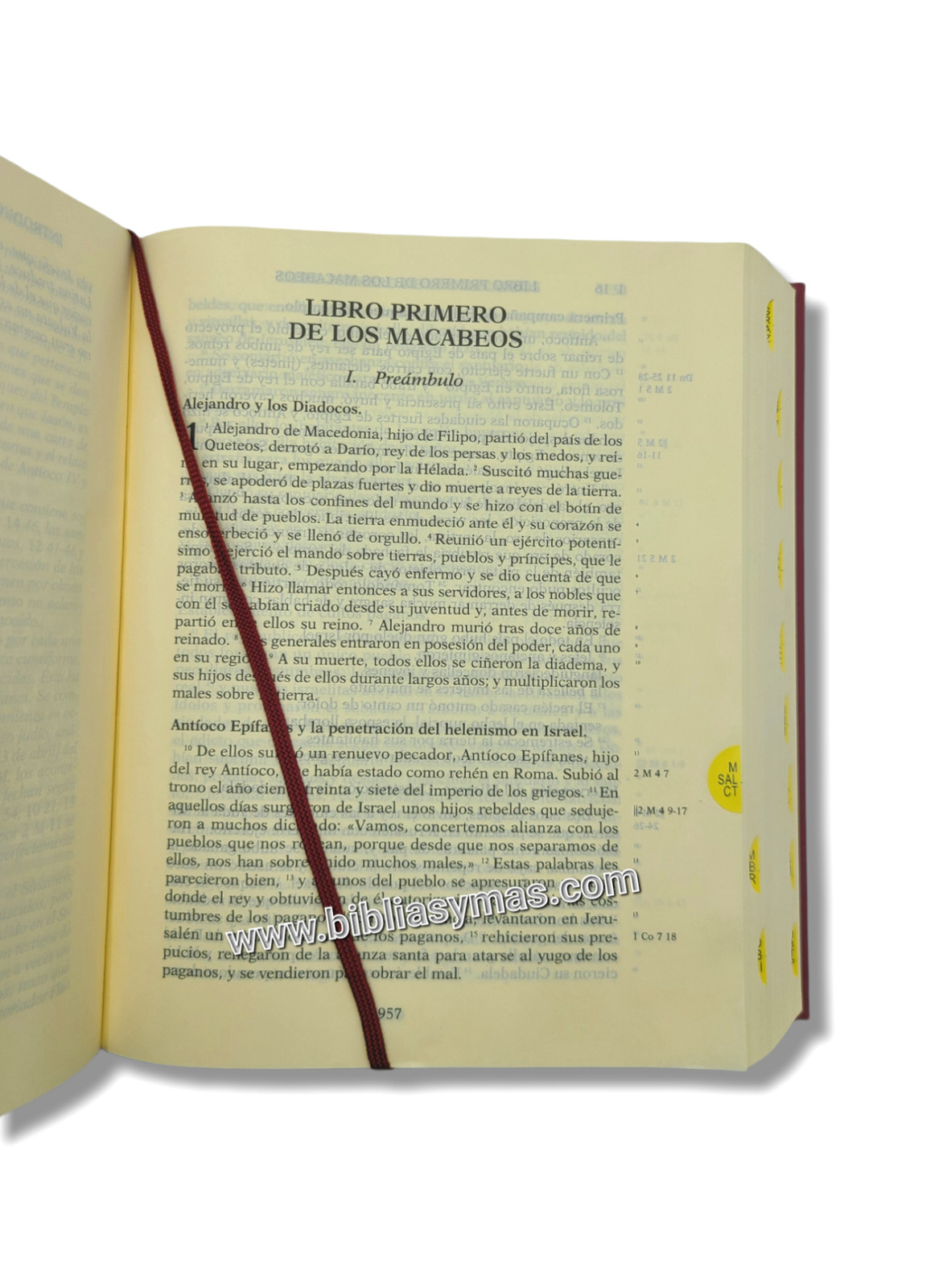 Biblia de Jerusalen Edicion Revisada y Ampliada letra grande Indices Catolica