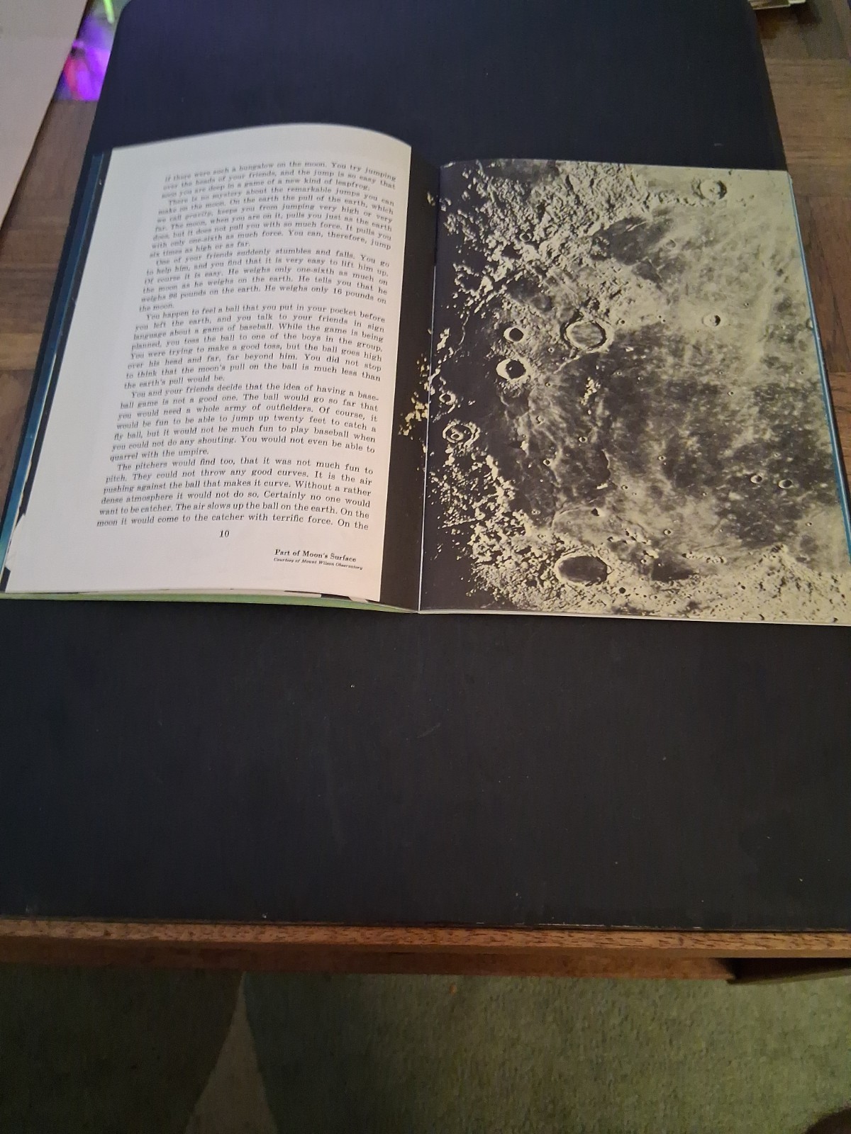 Earth&rsquo;s Nearest Neighbor Moon Book 1966 Edition Bertha Parker Paperback V. G.