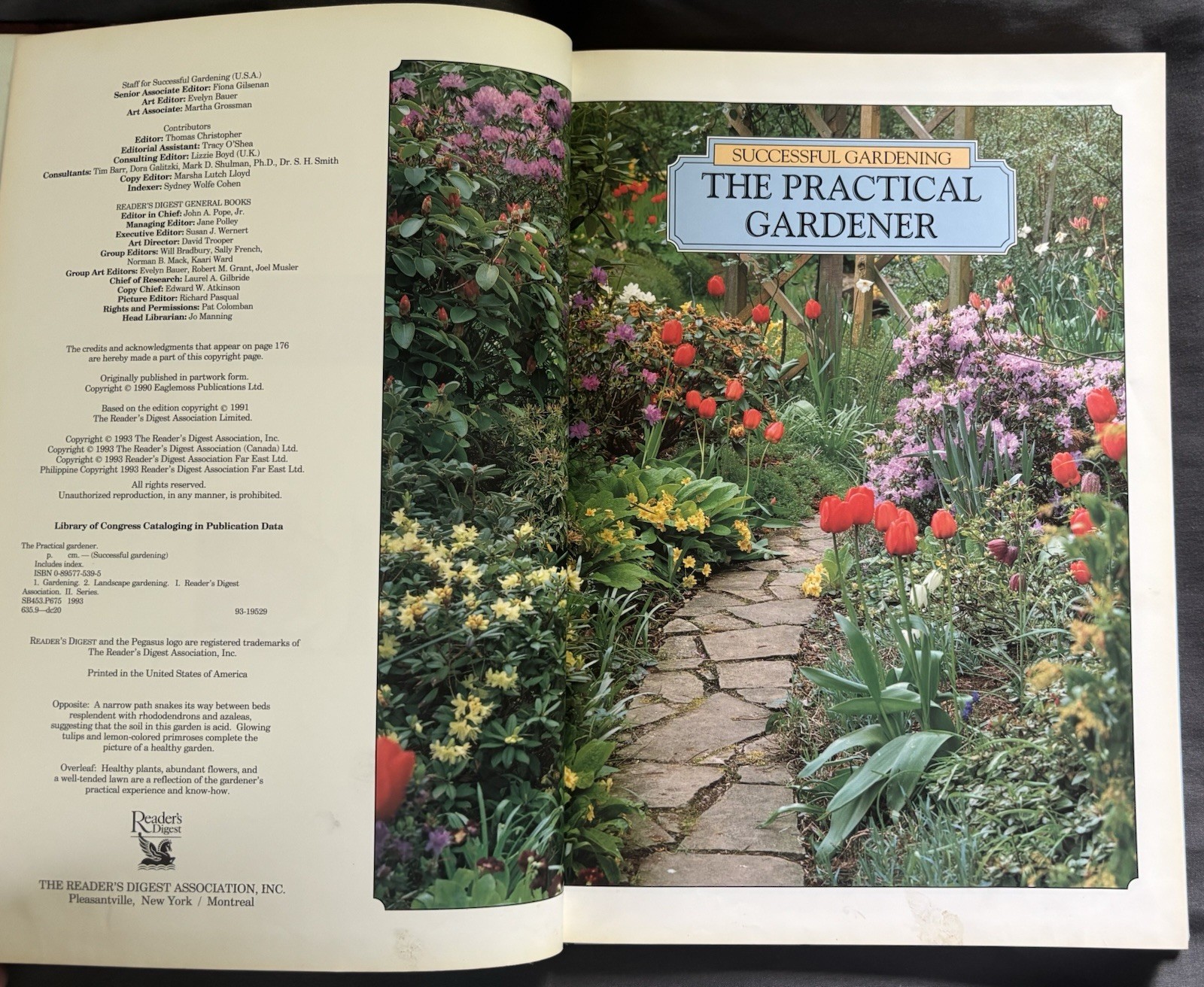 The Practical Gardener by Reader&rsquo;s Digest Editors. 1993 Hardcover