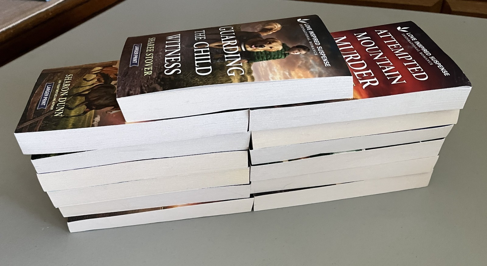 Lot 13 HARLEQUIN Love Inspired Suspense – Larger Print – Jan Feb Mar July 2026