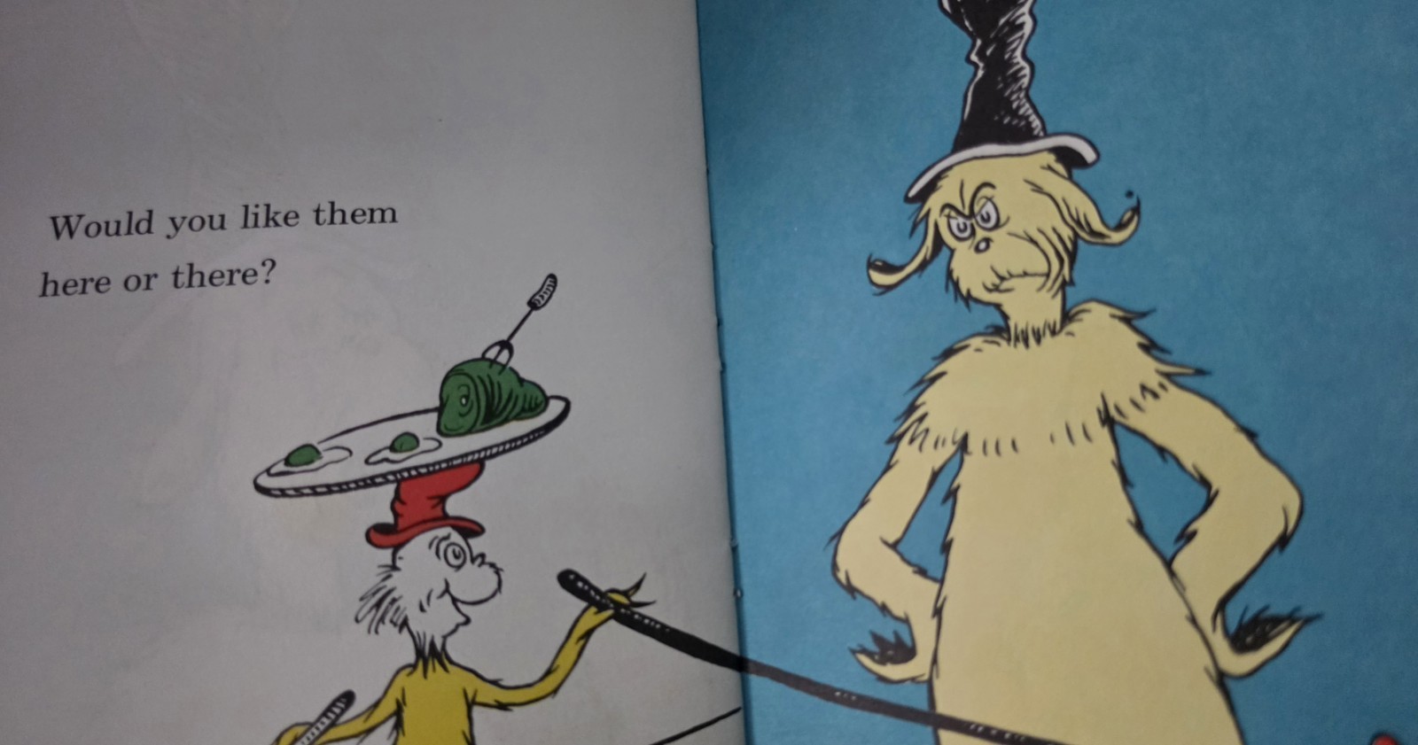 Green Eggs And Ham Dr. Seuss 1st Edition 1960 HC First Printing