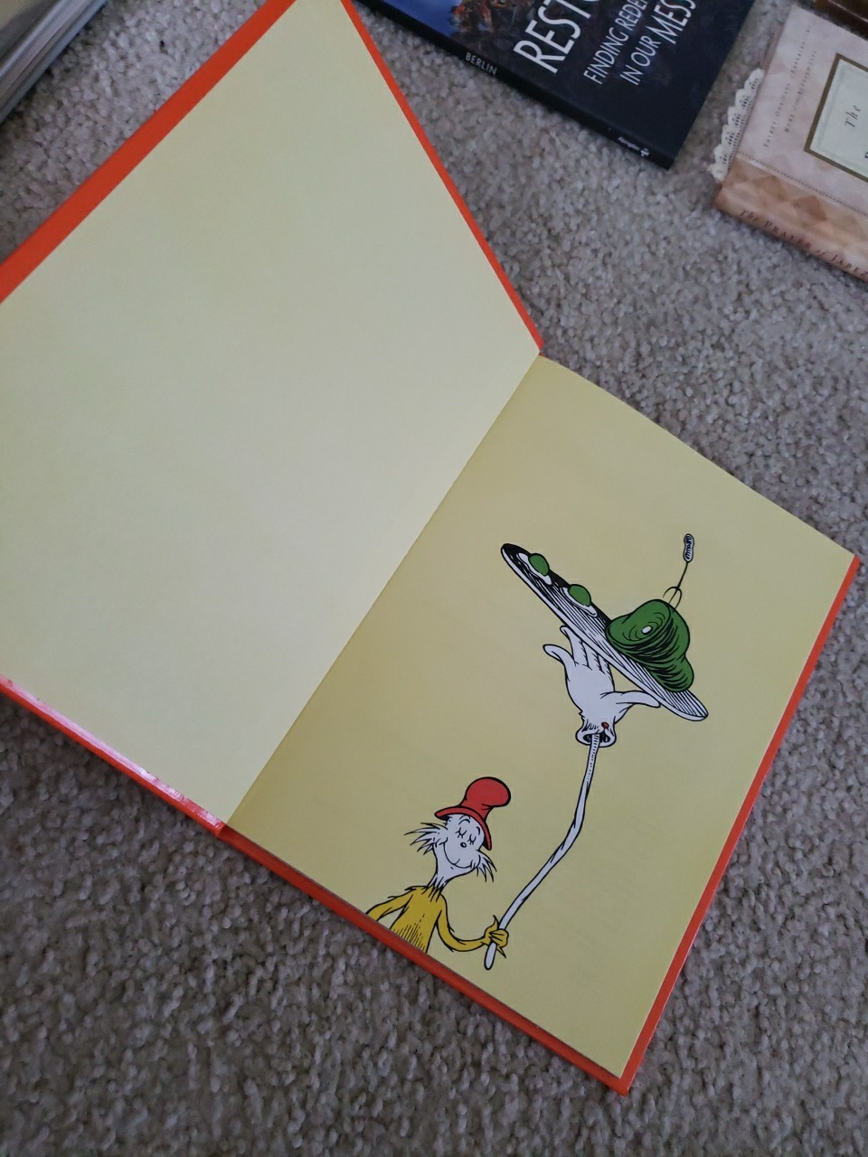 Dr. Seuss – Green Eggs and Ham Hardcover Beginner Books Illustrated Like New