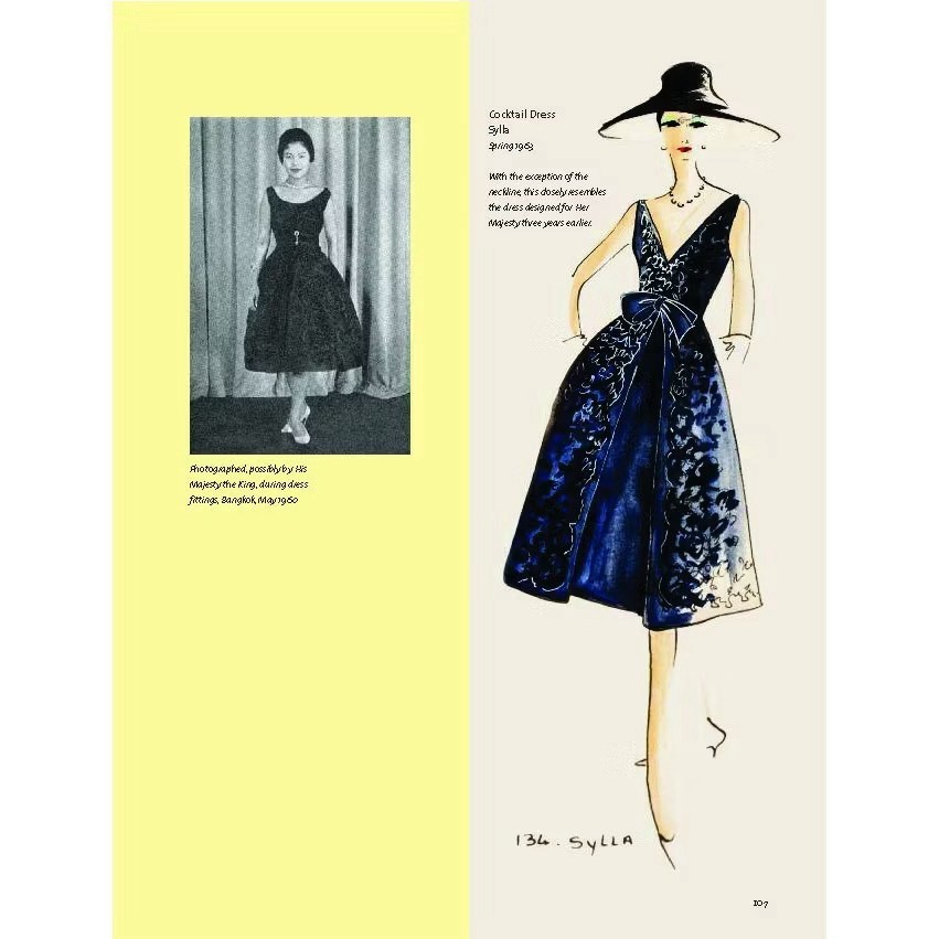 FIT FOR A QUEEN : HER MAJESTY QUEEN SIRIKIT&rsquo;S CREATIONS BY BALMAIN 1960 – 1962