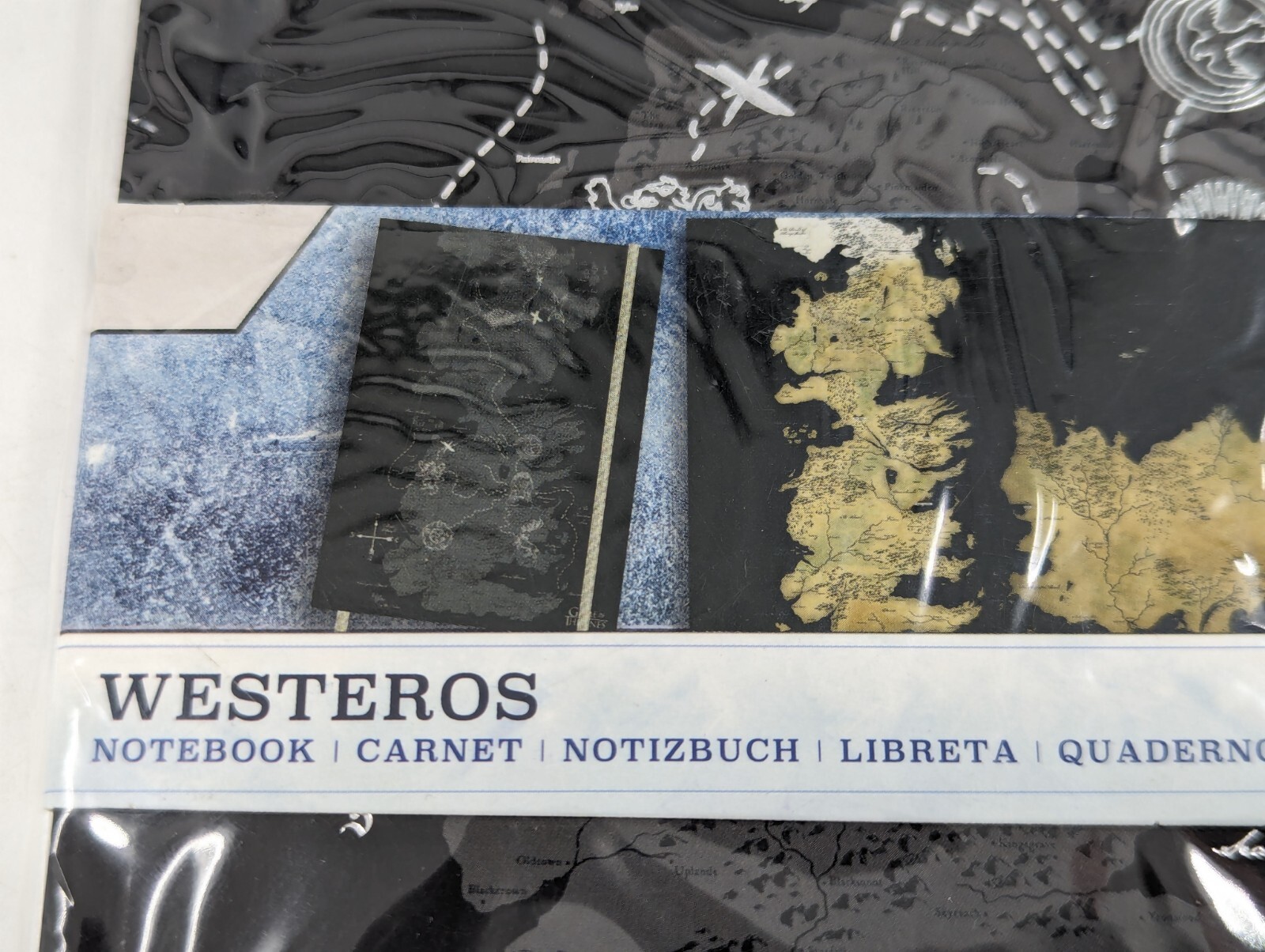 Game of Thrones: Westeros Ruled Notebook Hardcover 8&Prime;x5.5&Prime; – 160 pages