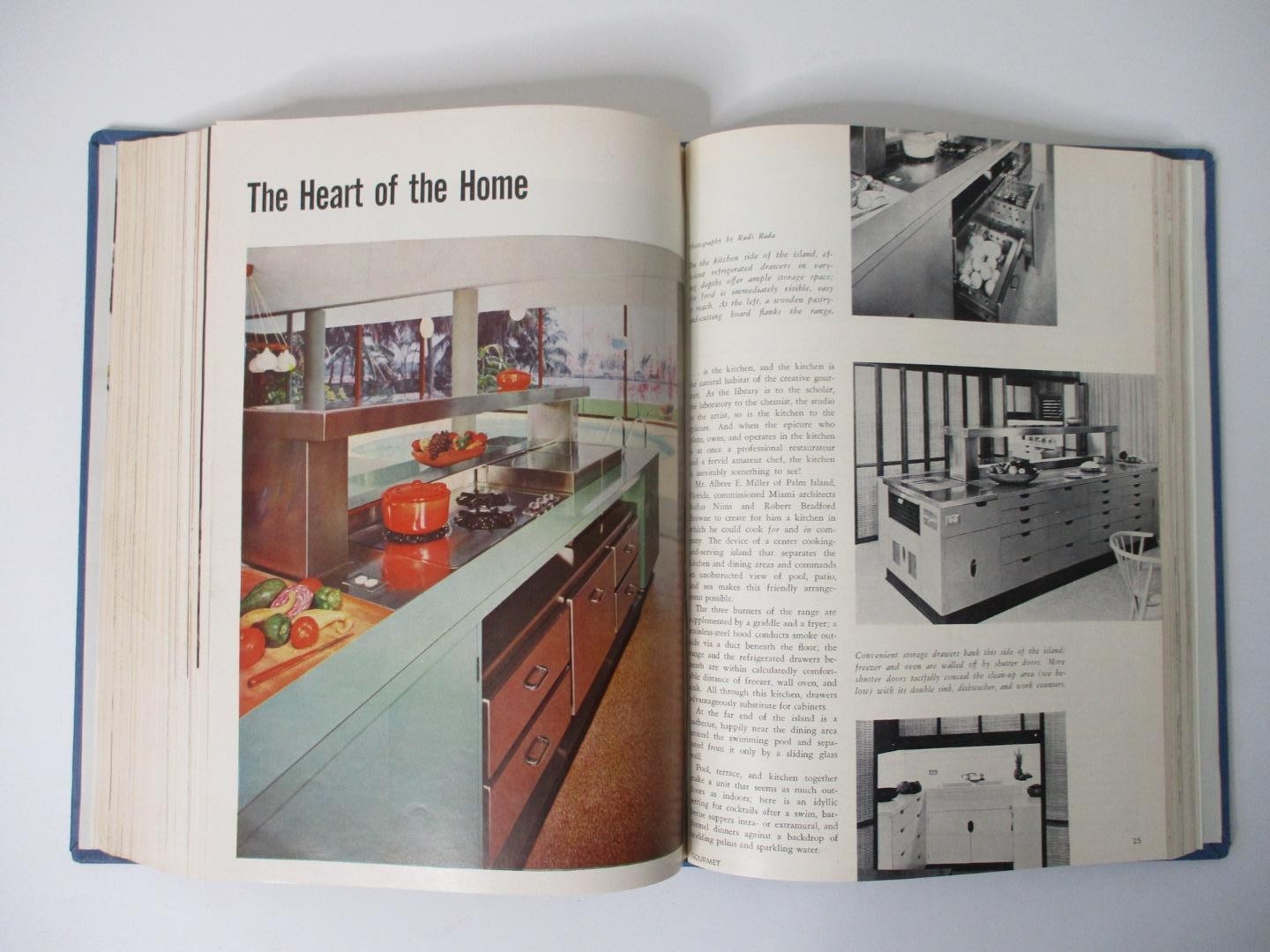 GOURMET, The Magazine of Good Living; Vol. 16 – 1956 – 12 Issues in a Hardcover