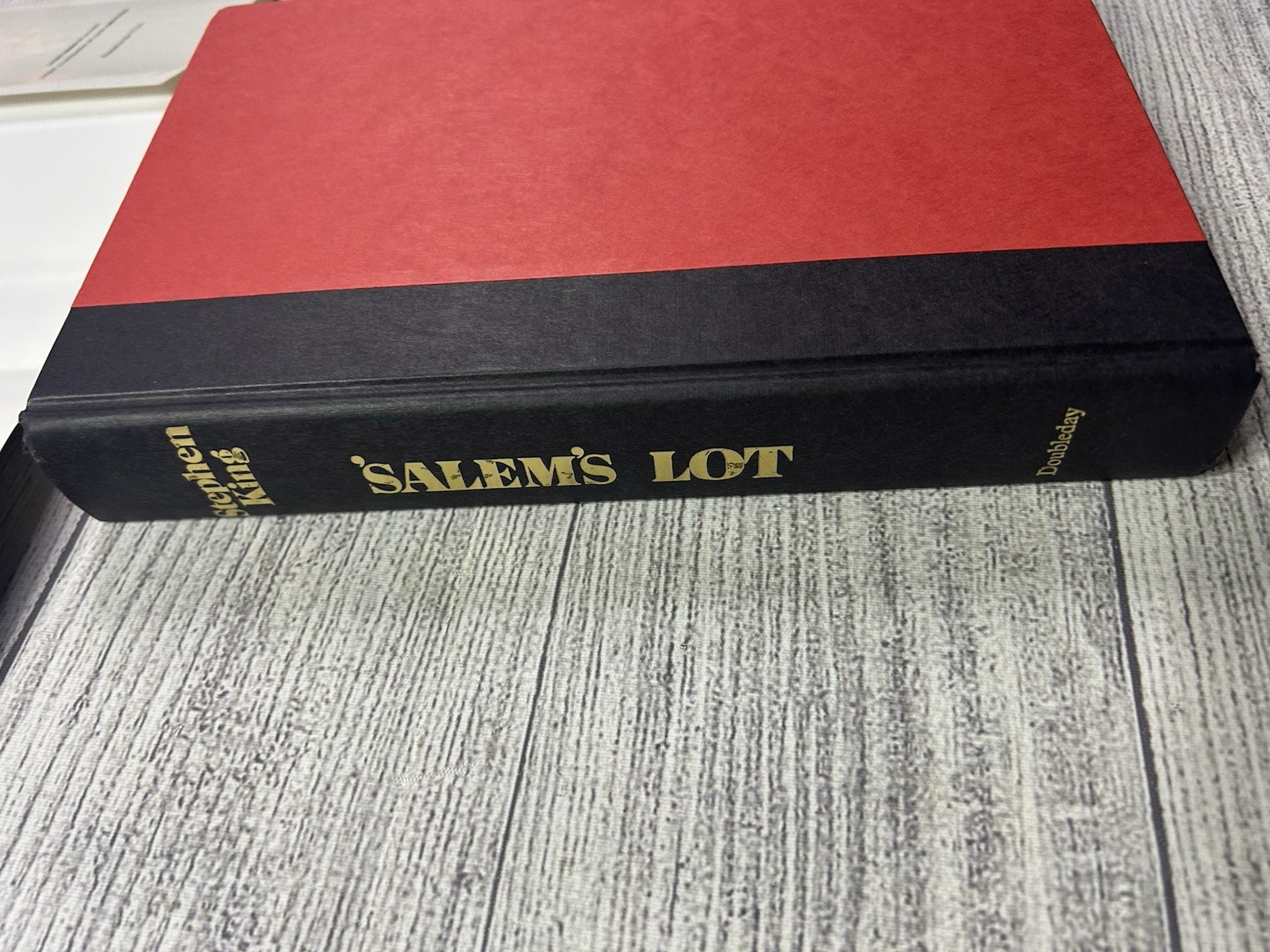 1975 SALEM&rsquo;S LOT Stephen King Book Club Edition Hardcover w/ Dust Jacket