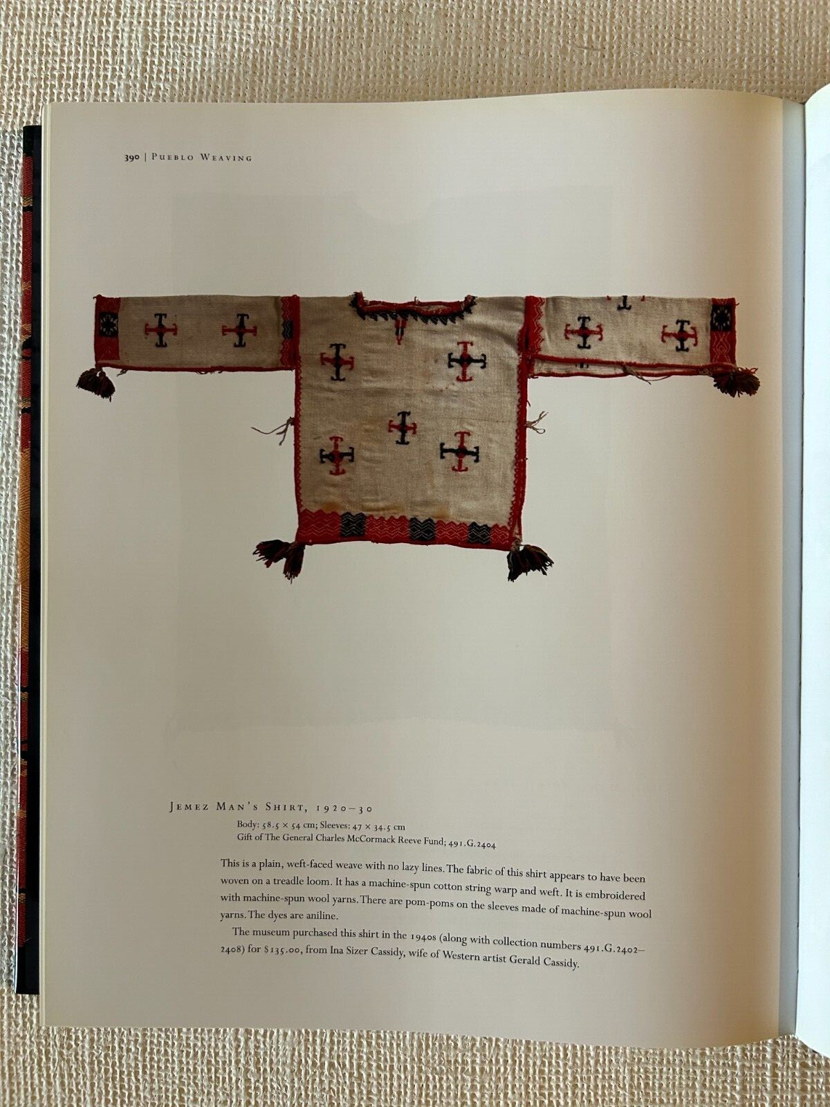 Southwest Textiles Weaving of the Navajo and Pueblo; Kathleen Whitaker; +CD-ROM