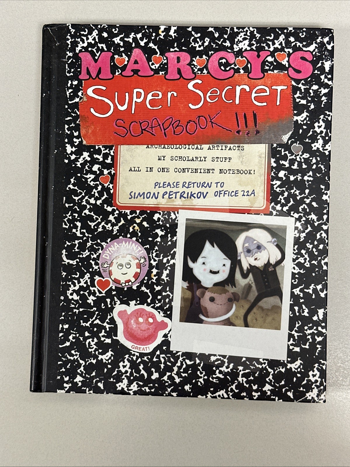 Adventure time: The Enchiridion & Marcy&rsquo;s Super Secret Scrapbook Hardcover Book