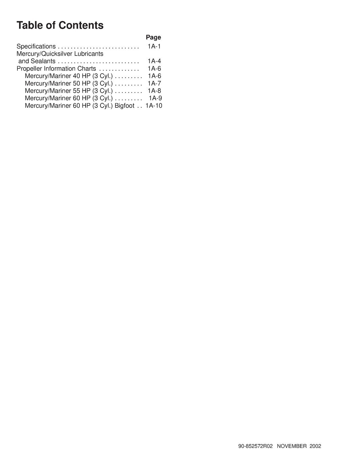 MERCURY 30 40 Jet 40 50 55 60 90 SERVICE MANUAL – WIRE SECURED – TOUGH COVERED