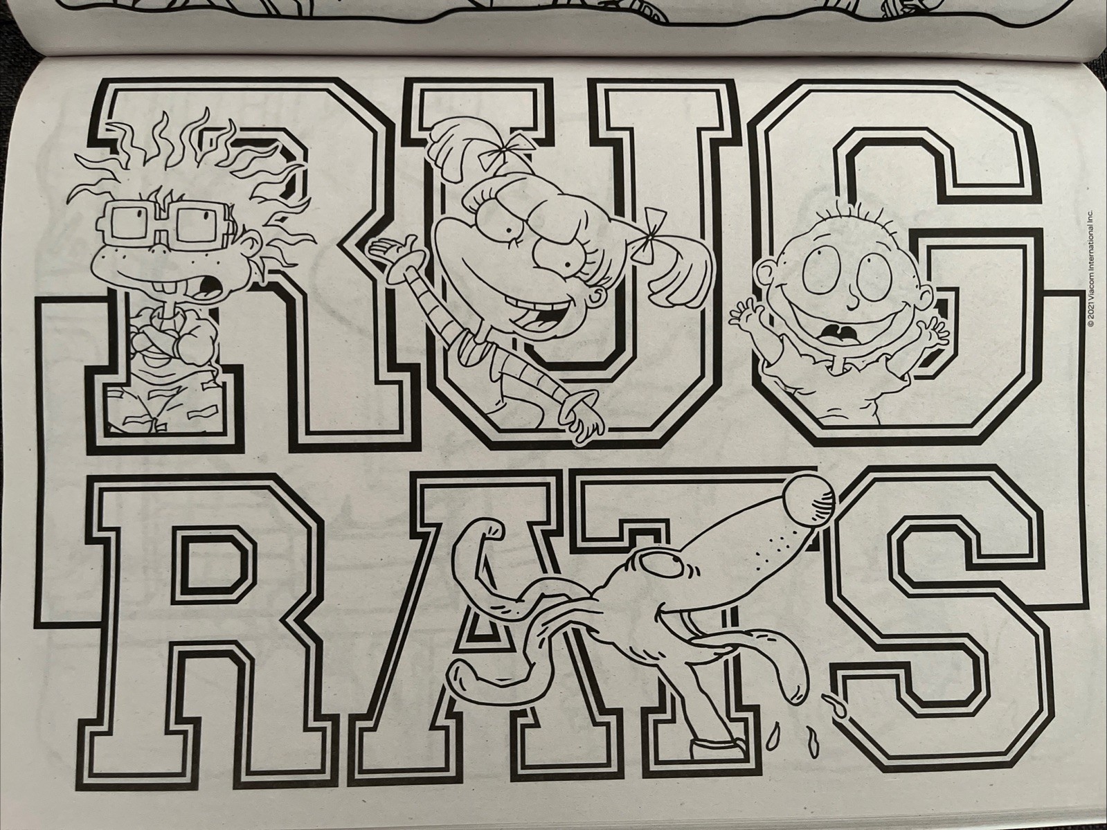 Bendon – Rugrats Jumbo Retro Coloring Book | 80 Pages of Nostalgic Fun