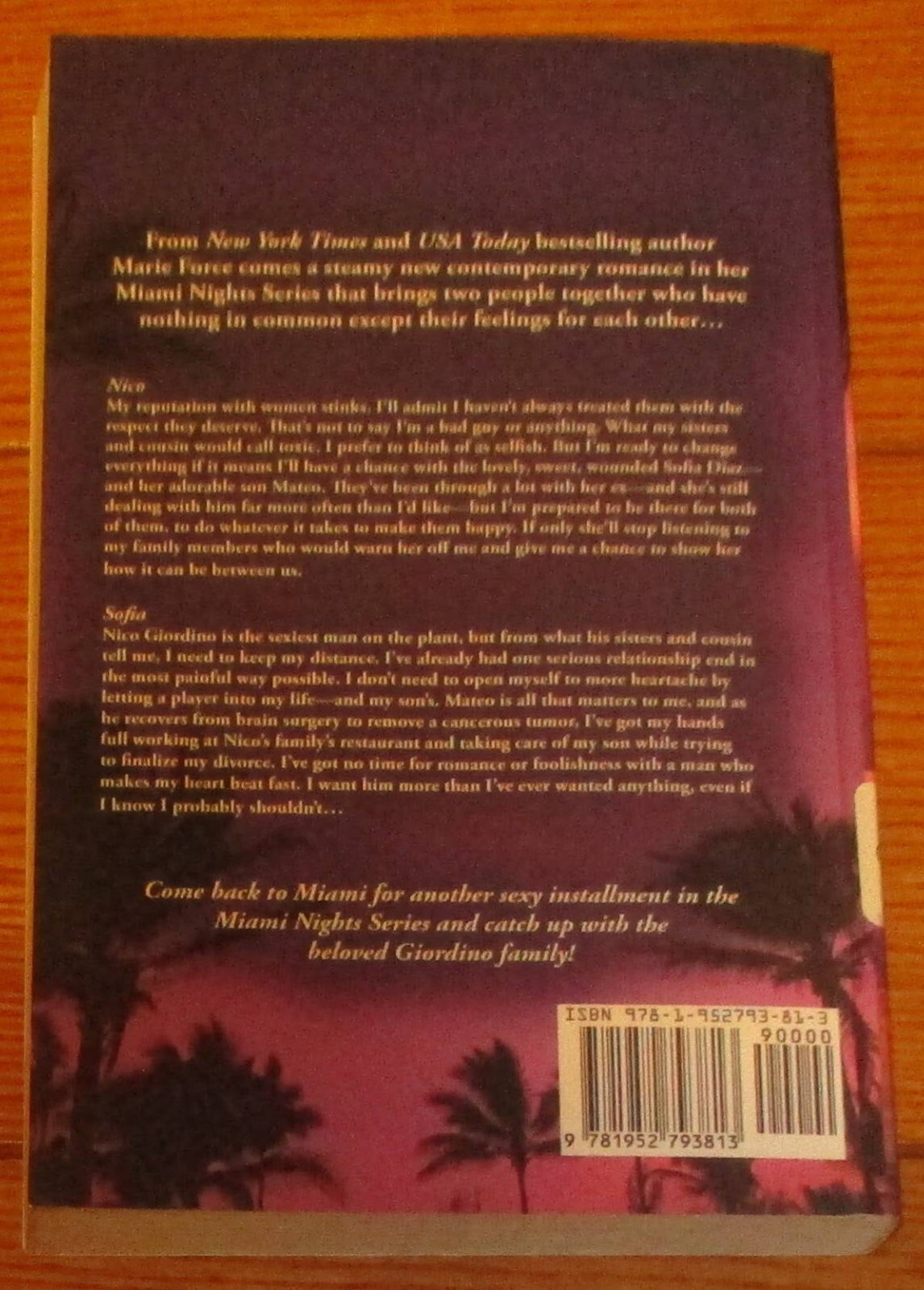 2022 How Much I Want by Marie Force SIGNED Softcover Book 334 Pages