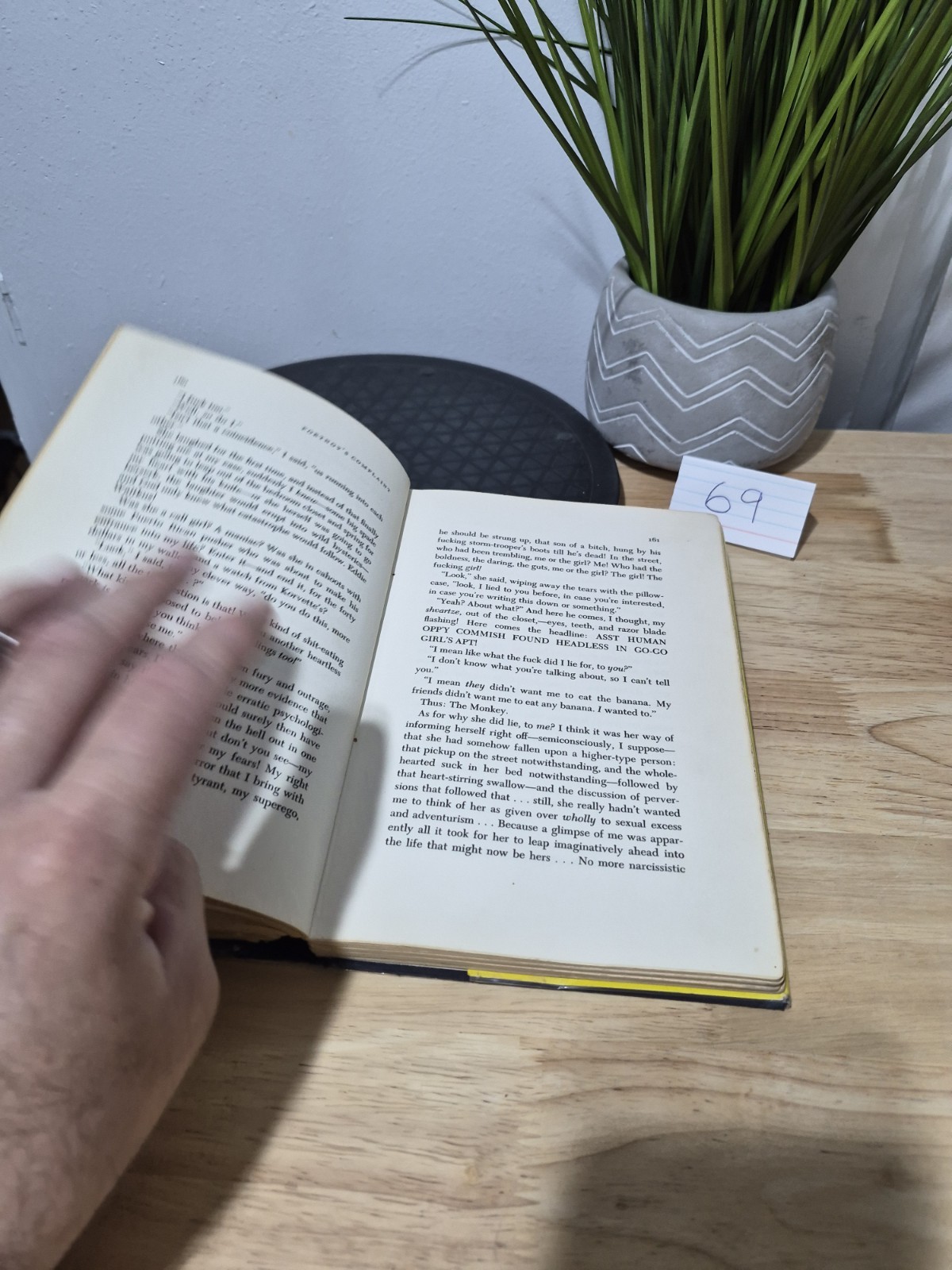 Portnoy&rsquo;s Complaint by Philip Roth 1969 First Edition Hardcover Dust Jacket