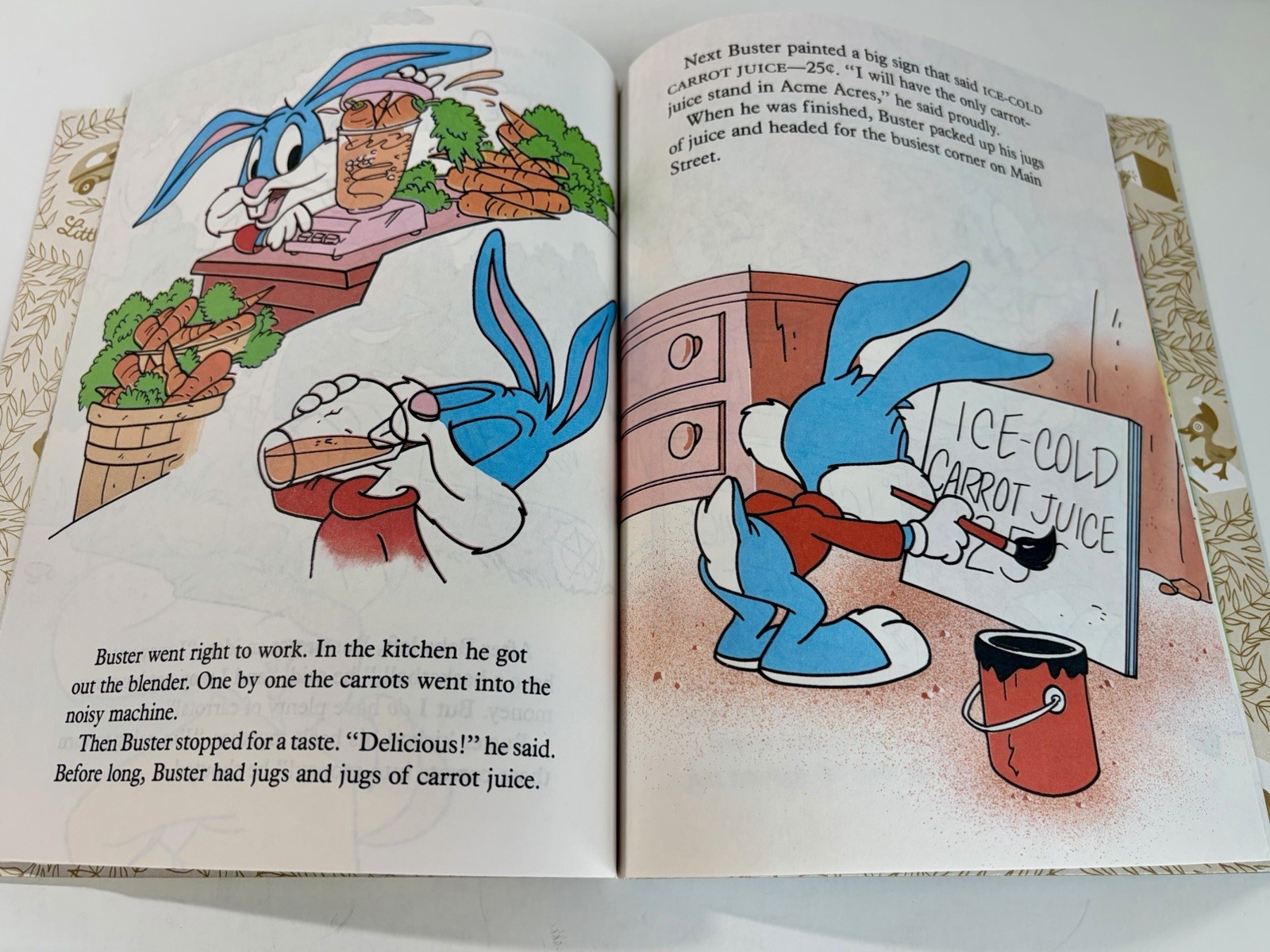 Vintage Golden Books 1990s Lot Of 7 Walt Disney/Tiny Toons Children&rsquo;s Books