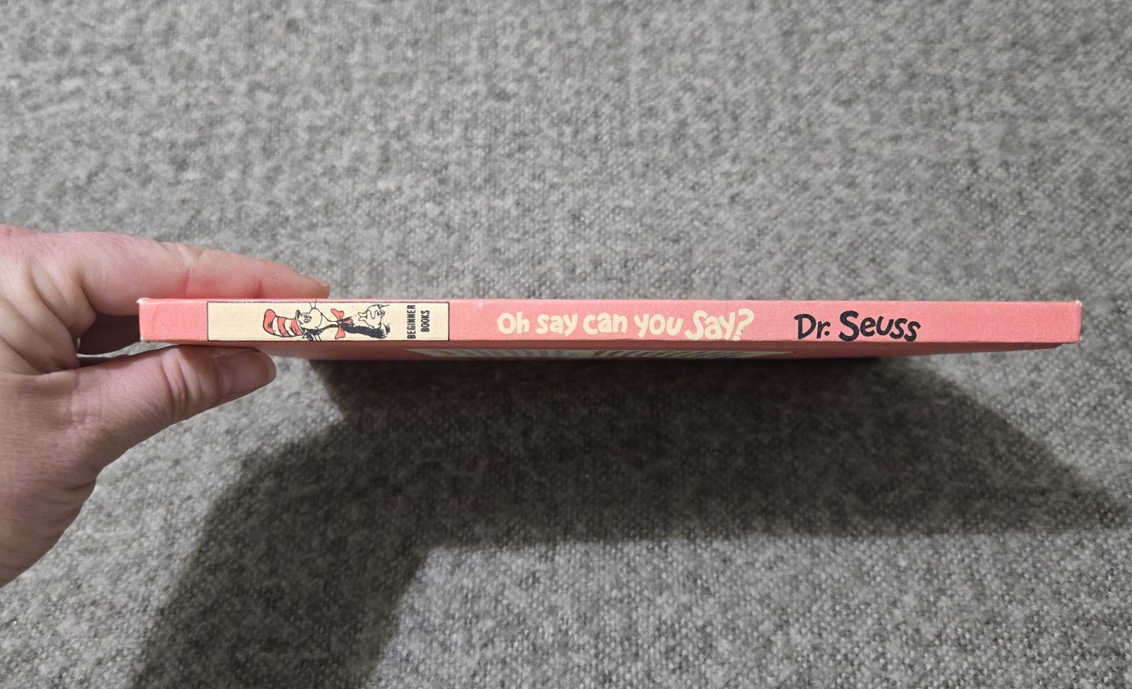 Vintage Dr Suess Oh Say Can You Say Book Copyright 1979