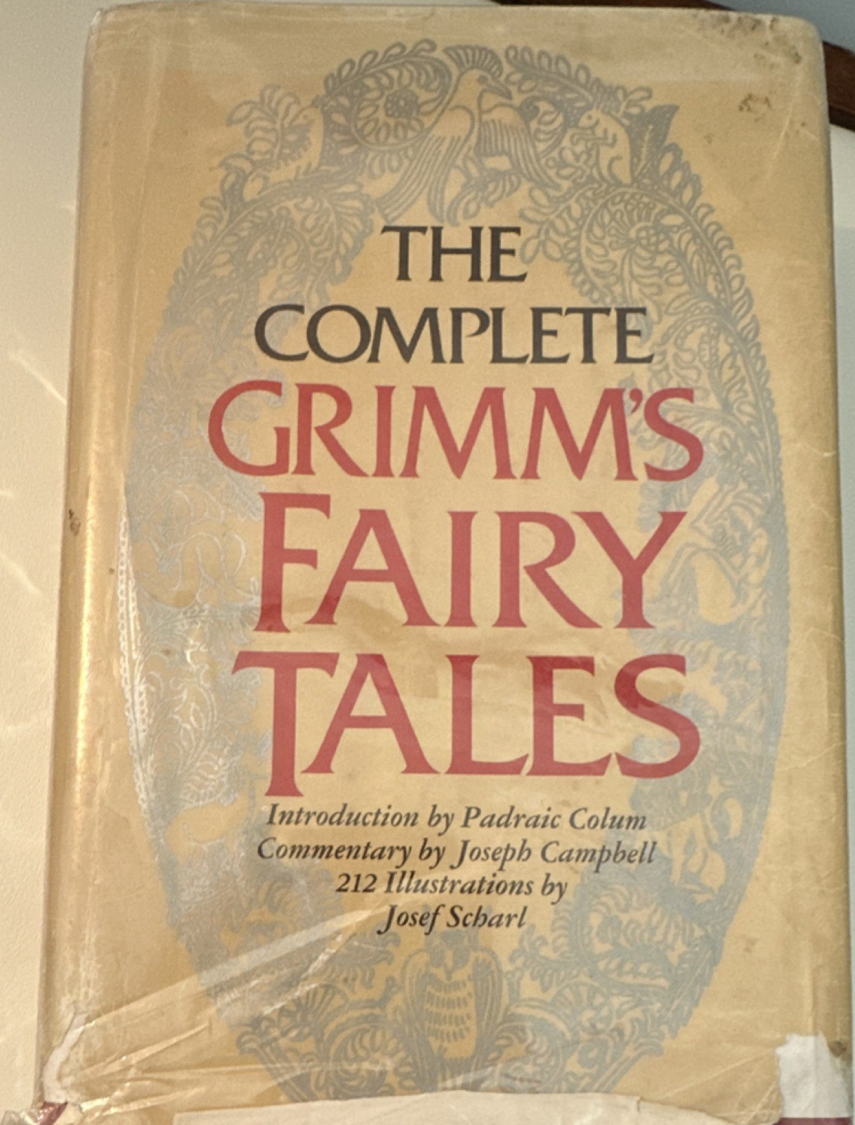 Pantheon The Complete Grimm&rsquo;s Fairy Tales Hardcover 1944 Illus Ex Libris