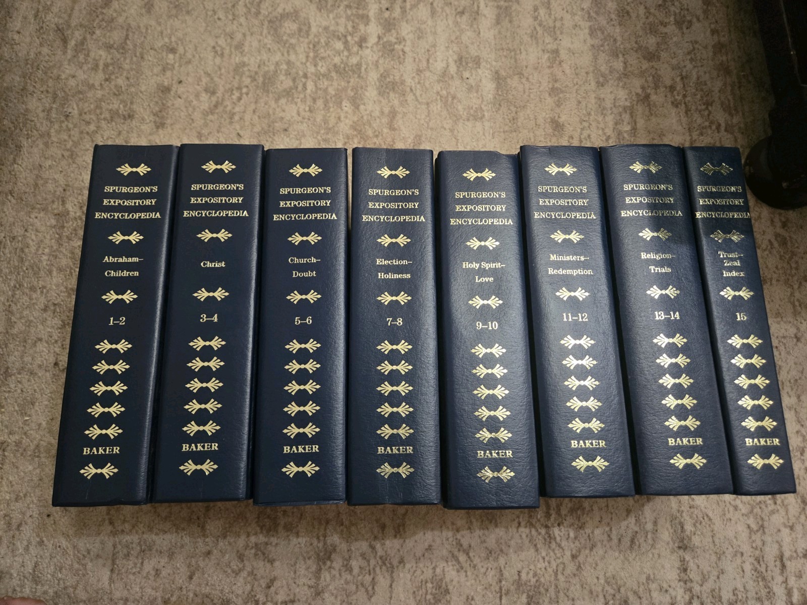 15 Volume Set Spurgeon&rsquo;s Expository Encyclopedia Set Religion Bible Biblical