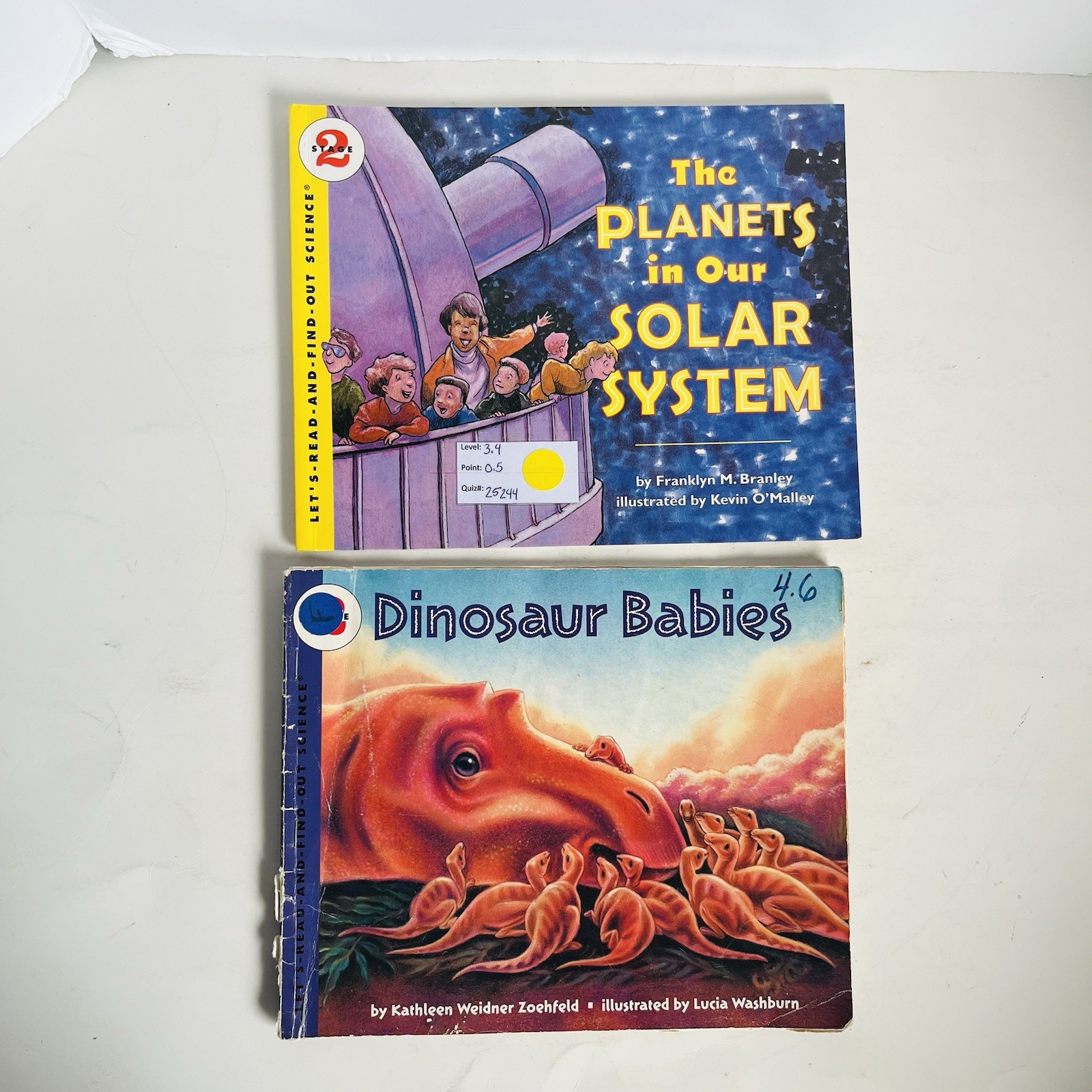 Lets Read and Find Out Science Book Lot 12 Hamburger Skeleton Planets Dinosaur P