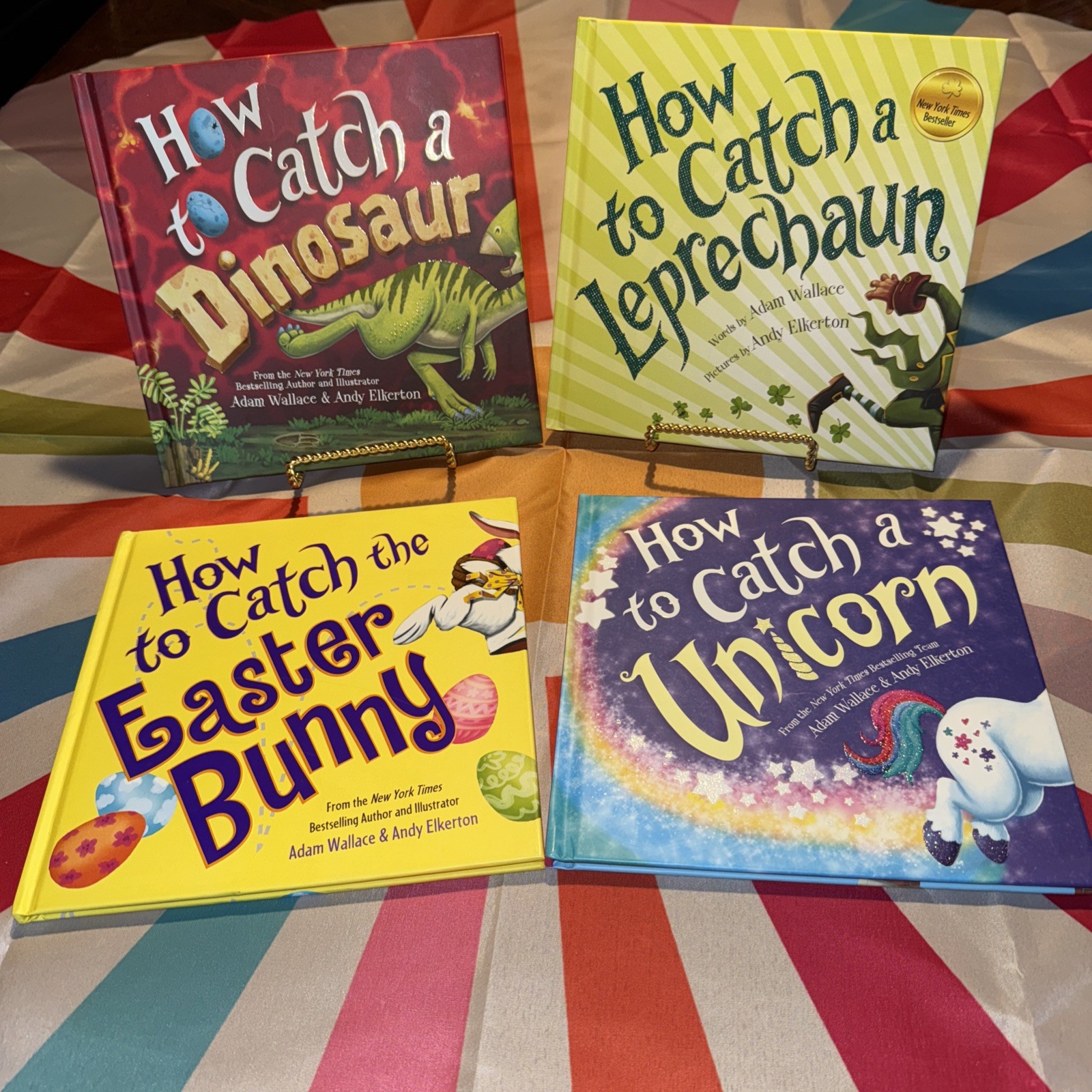 4 Lot Children&rsquo;s Books by Adam Wallace & Alice Walstead: How to Catch… @10